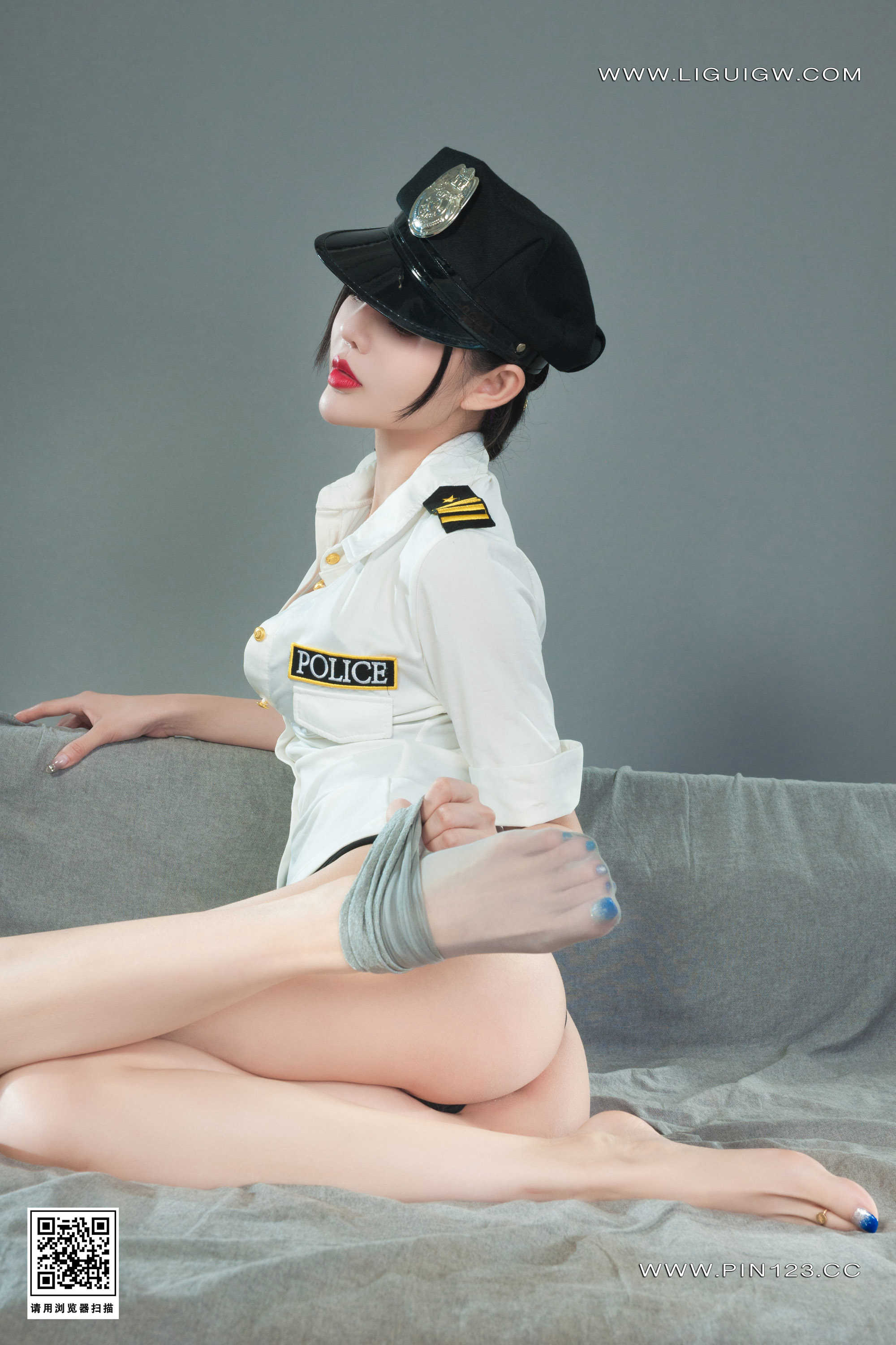 Ligui Classic Cabinet Series 20240105 Miss Police Cool 86P-第1章-图片58