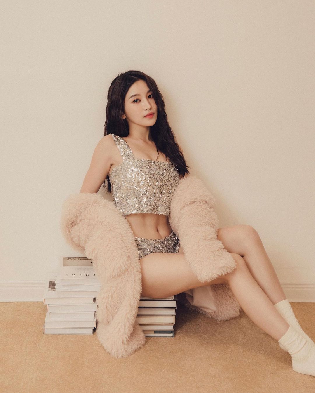 北一女神「火辣變身」素顏熊熊睡衣秒變性感蕾絲魅力十足-第1章-图片7