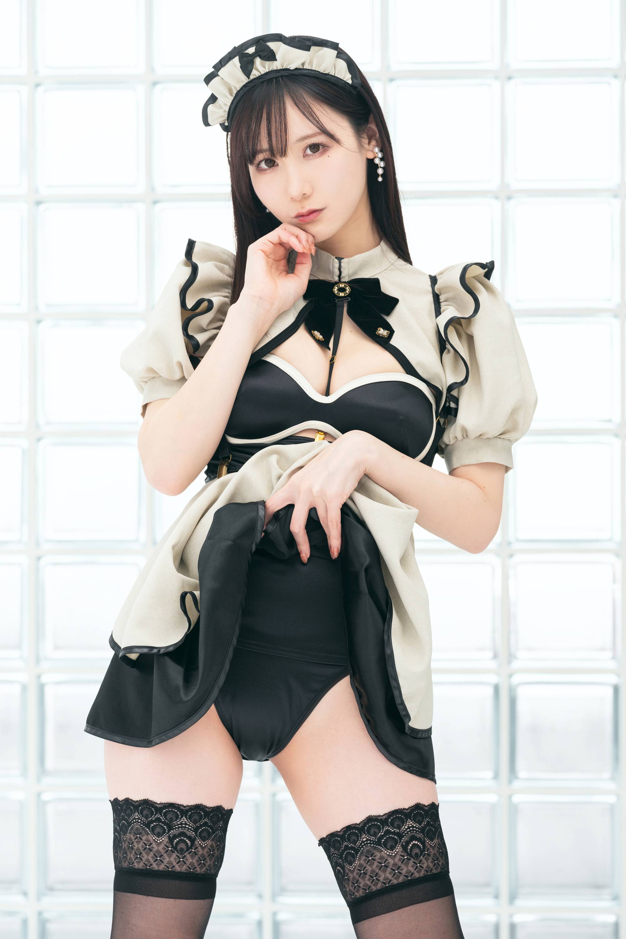【網路收集系列】福利姬 KenKen《 黑絲女僕 》VIP福利帖全【57P】-第1章-图片9