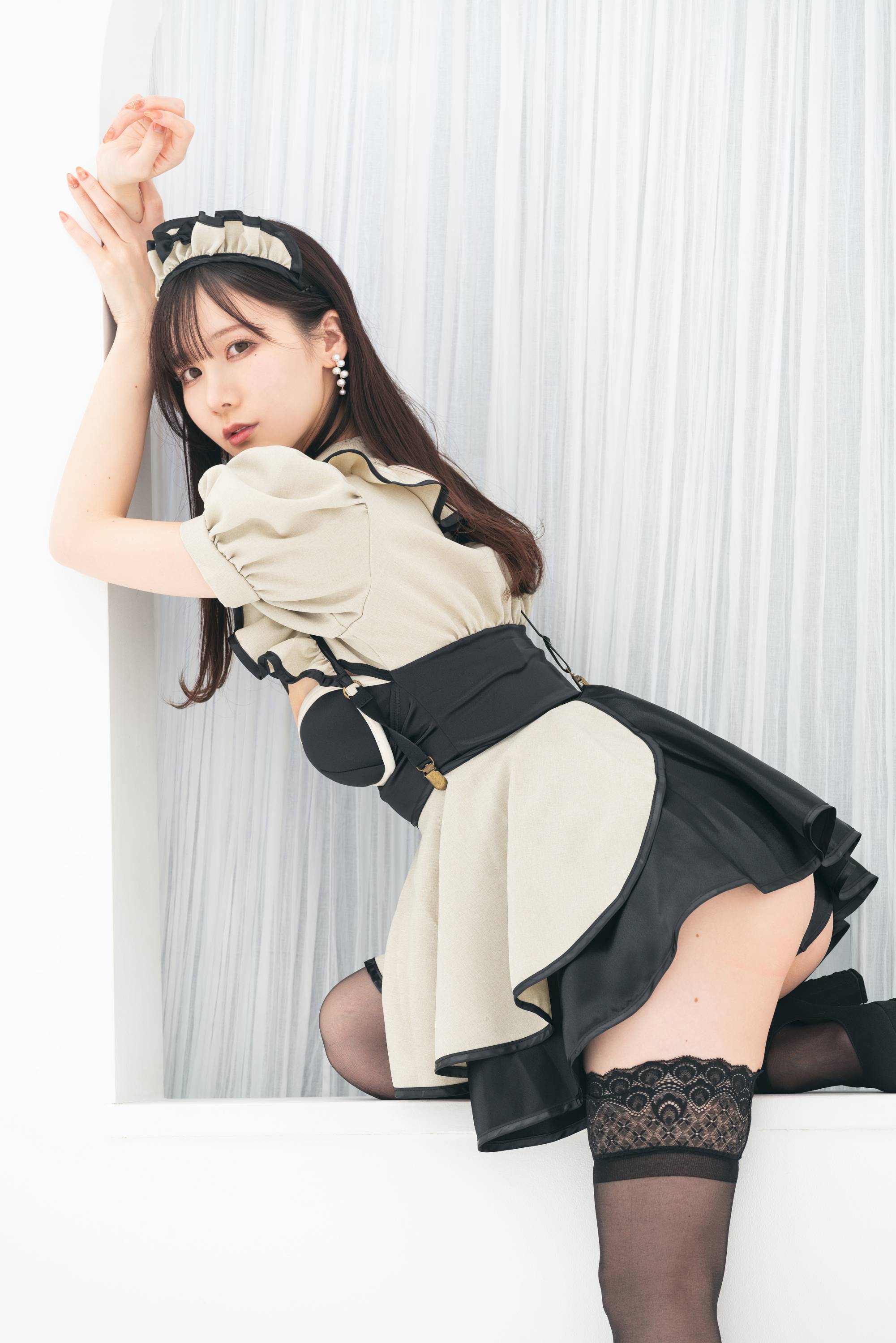 【網路收集系列】福利姬 KenKen《 黑絲女僕 》VIP福利帖全【57P】-第1章-图片24