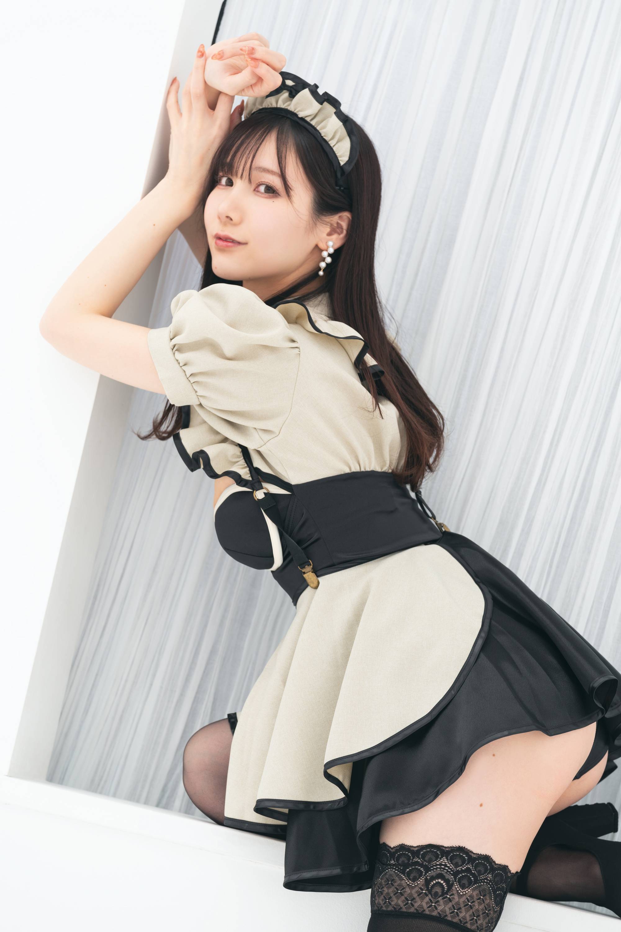 【網路收集系列】福利姬 KenKen《 黑絲女僕 》VIP福利帖全【57P】-第1章-图片25