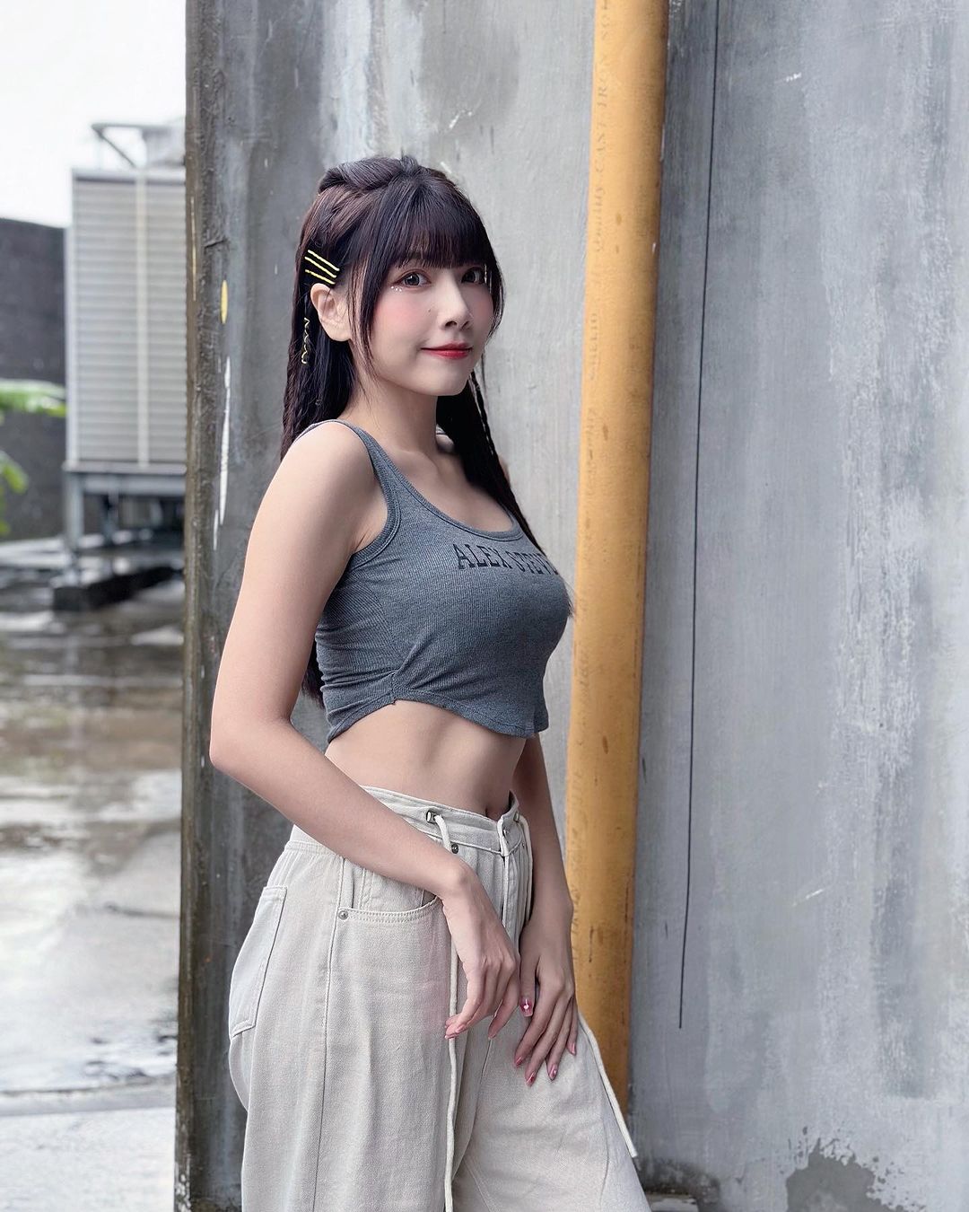 啦啦隊正妹「楊昀蓁」渾圓美乳全現 沒想到身材如此有料-第1章-图片5