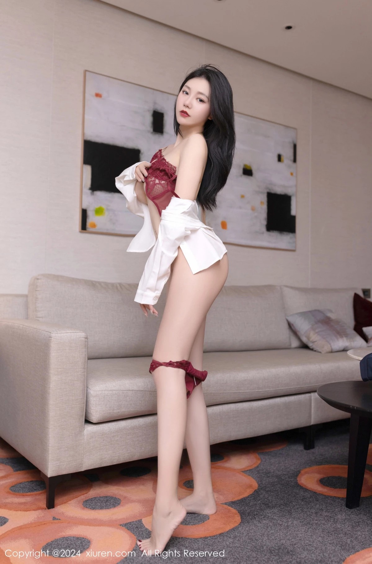 【XiuRen秀人網】2024.01.16 Vol.7968 安然anran 完整版無水印寫真【79P】-第1章-图片79