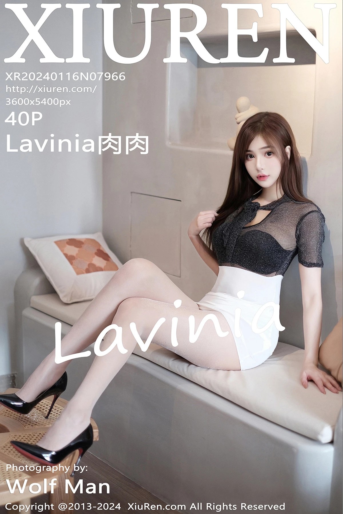 【XiuRen秀人網】2024.01.16 Vol.7966 Lavinia肉肉 完整版無水印寫真【40P】-第1章-图片1