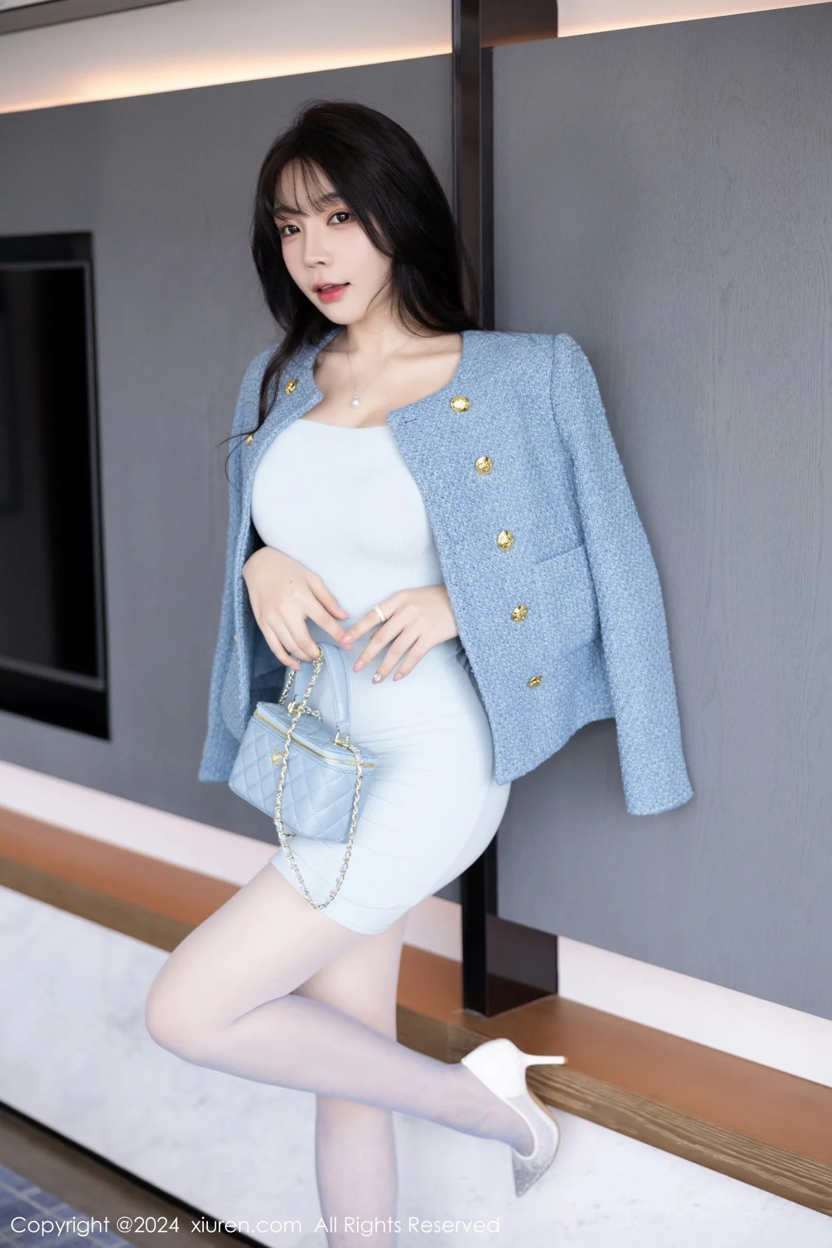 【XiuRen秀人網】2024.01.17 Vol.7976 徐莉芝Booty 完整版無水印寫真【90P】-第1章-图片7