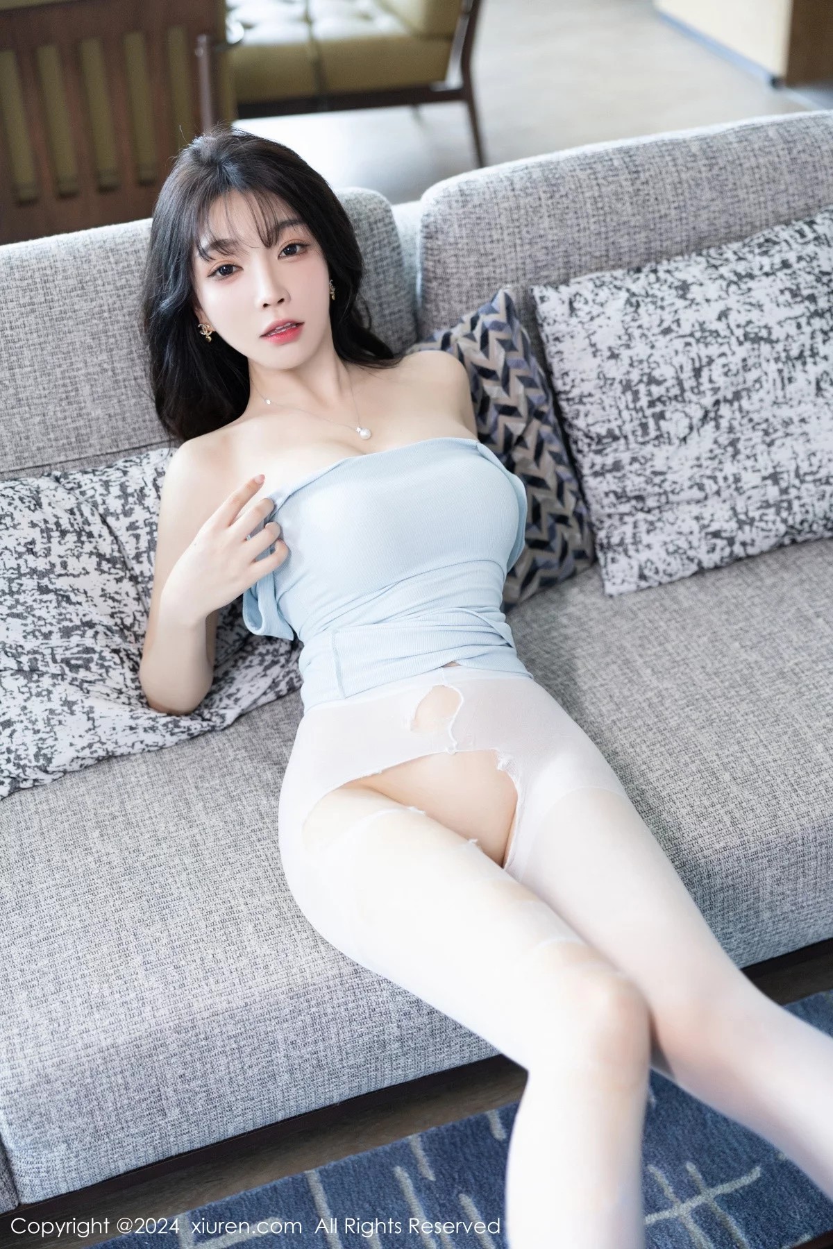 【XiuRen秀人網】2024.01.17 Vol.7976 徐莉芝Booty 完整版無水印寫真【90P】-第1章-图片45