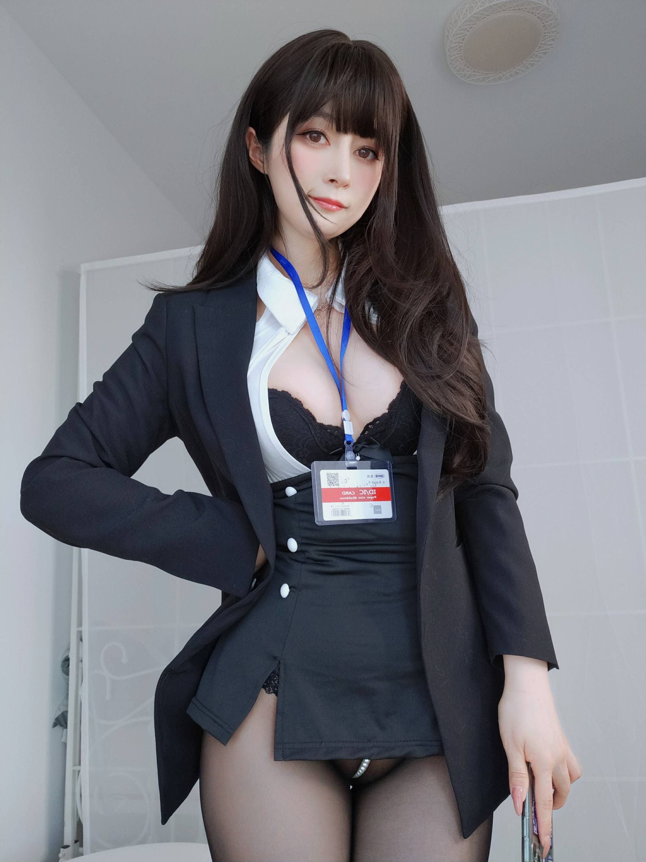 【網路收集系列】福利姬 白銀《 珍珠秘書 》VIP福利帖2【92P】-第1章-图片34