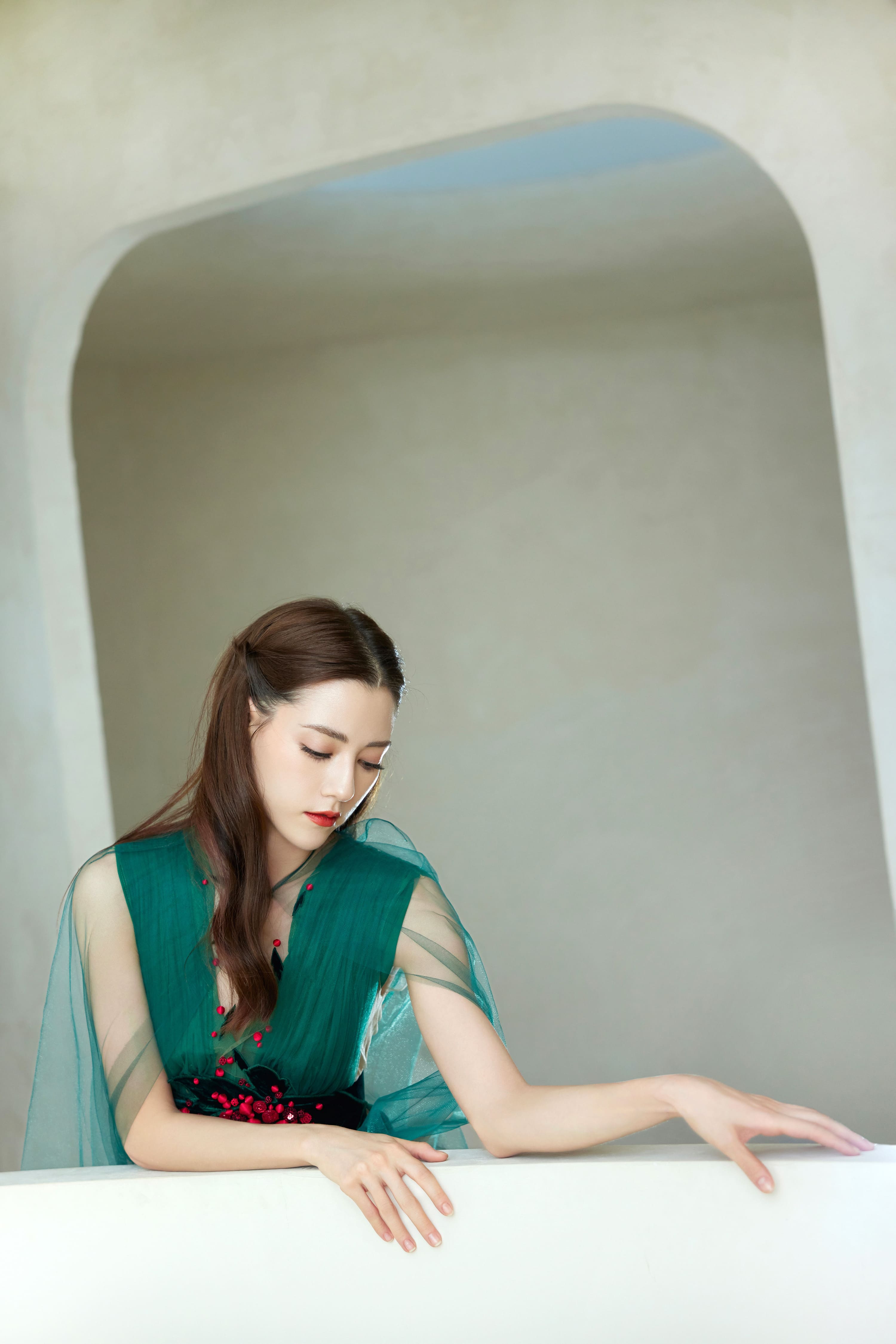 翩然綠意恣意溫柔—娜然[高清套圖]-第1章-图片7