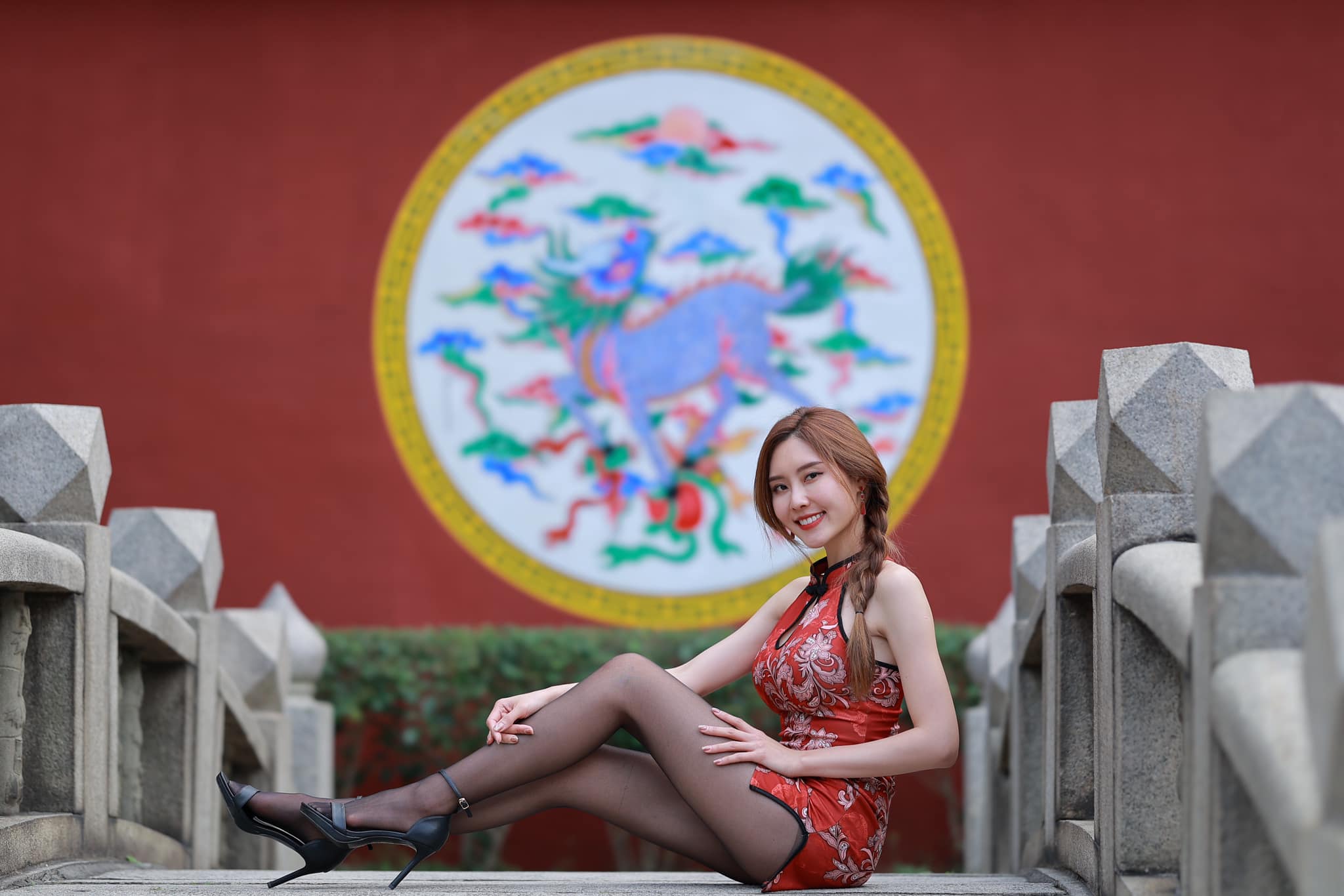 【網路收集】台灣美腿女郎Q尼(郭珉妏) 美女外拍寫實 (七)-第1章-图片9