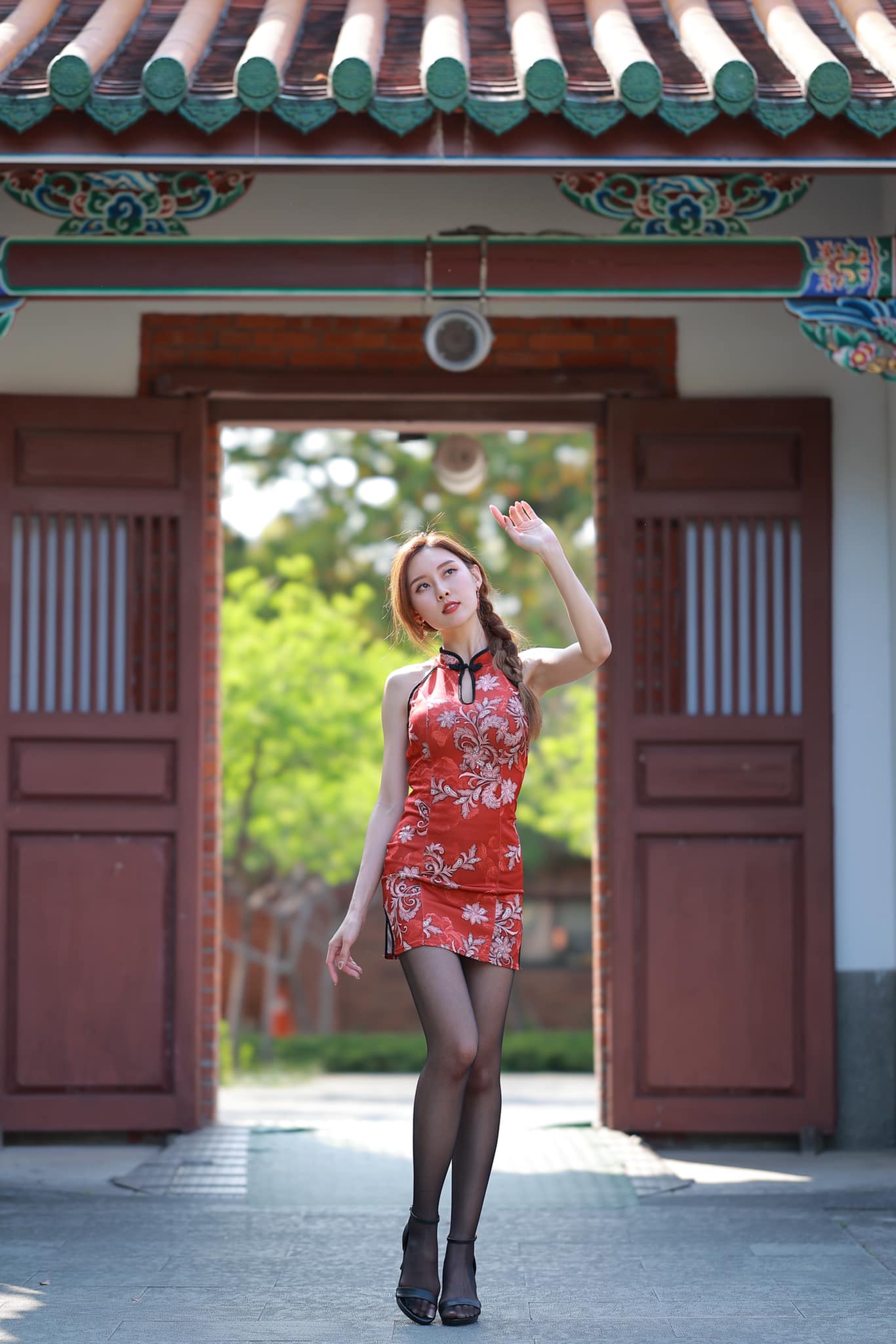 【網路收集】台灣美腿女郎Q尼(郭珉妏) 美女外拍寫實 (七)-第1章-图片30