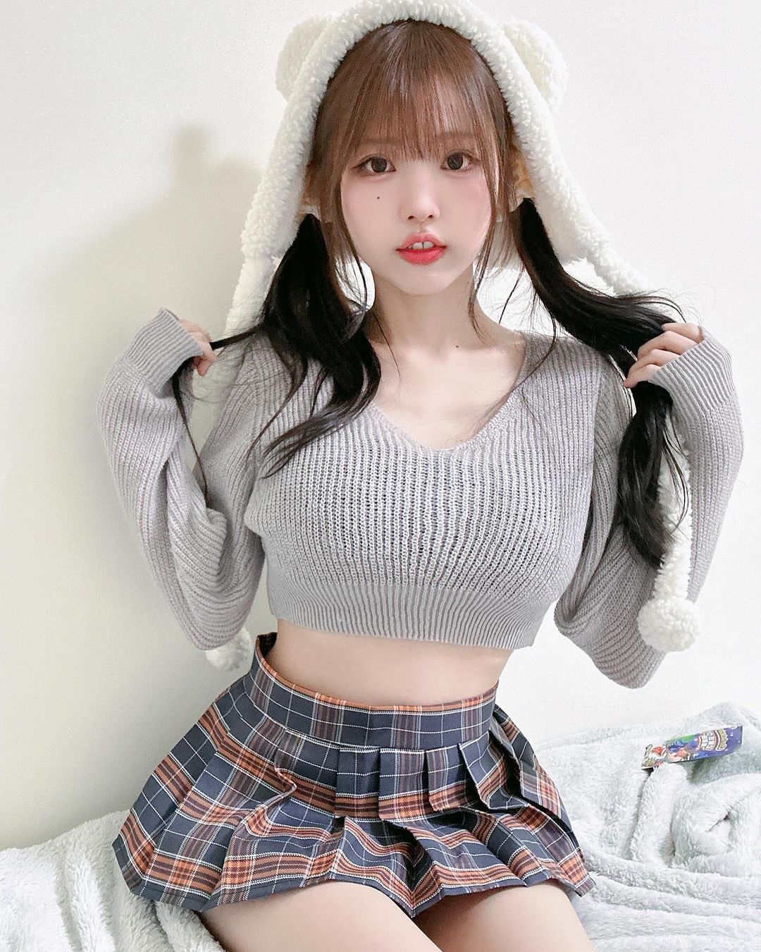 萌妹「趙兔兔」甜美臉蛋迷倒眾人 美胸視角超吸睛-第1章-图片3