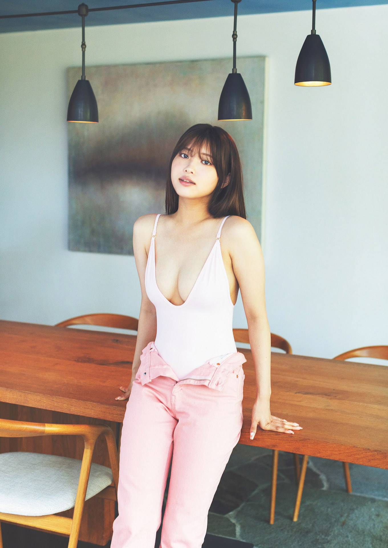 女優 古田愛理の巨乳がスゴい…ランジェリーグラビア-第1章-图片6