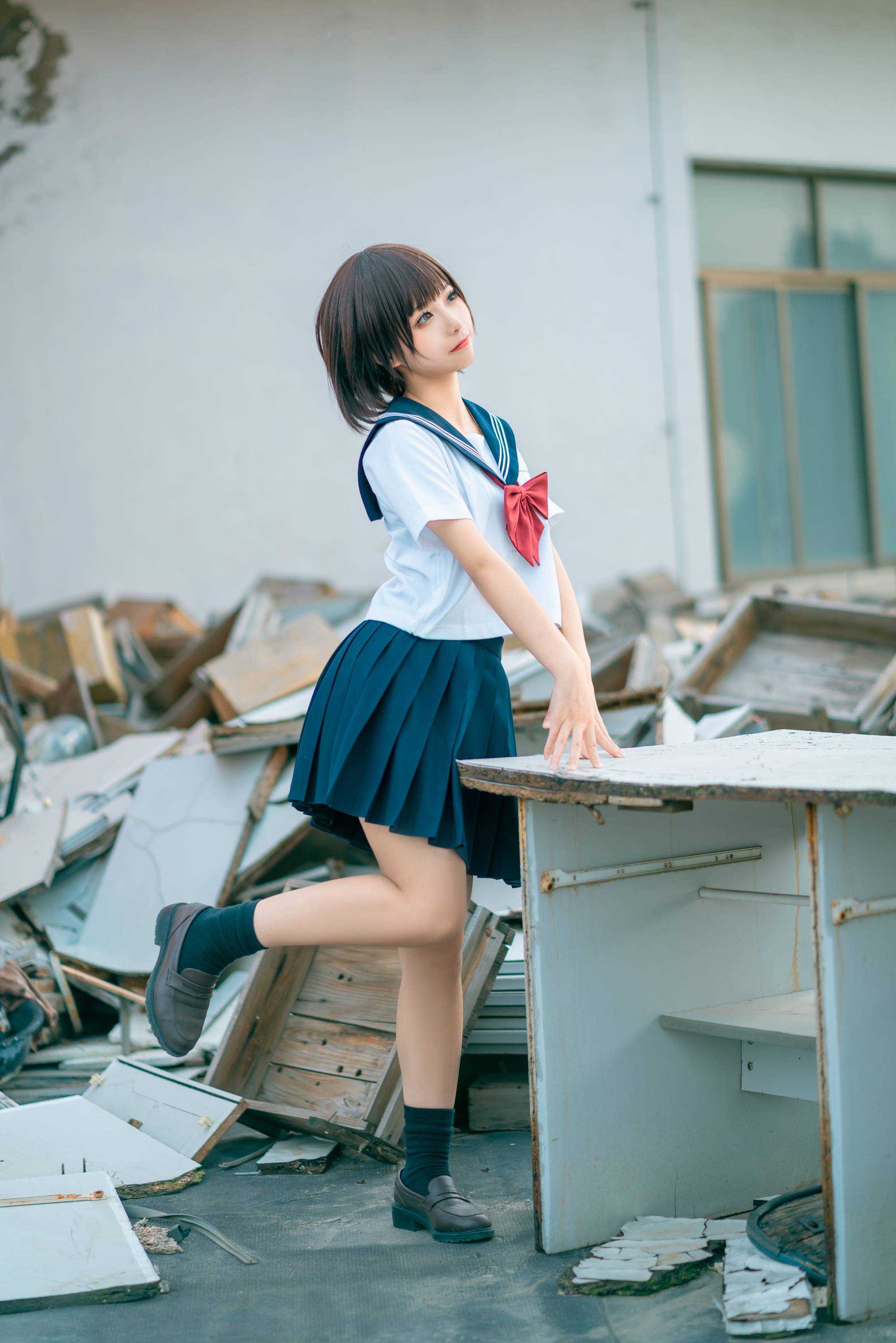 【網路收集系列】福利姬 蠢沫沫《 JK制服 》VIP福利帖全【80P】-第1章-图片44