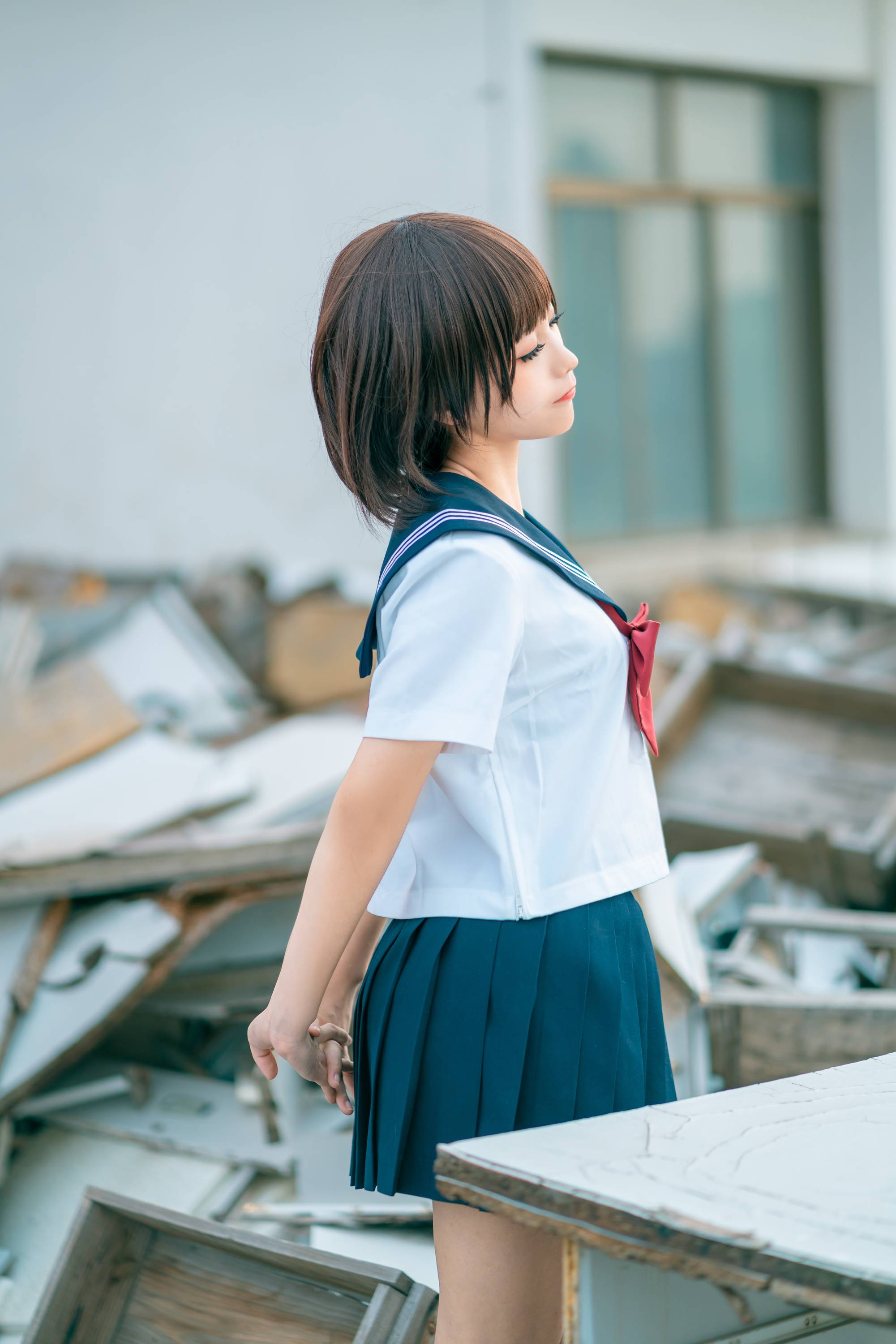 【網路收集系列】福利姬 蠢沫沫《 JK制服 》VIP福利帖全【80P】-第1章-图片45