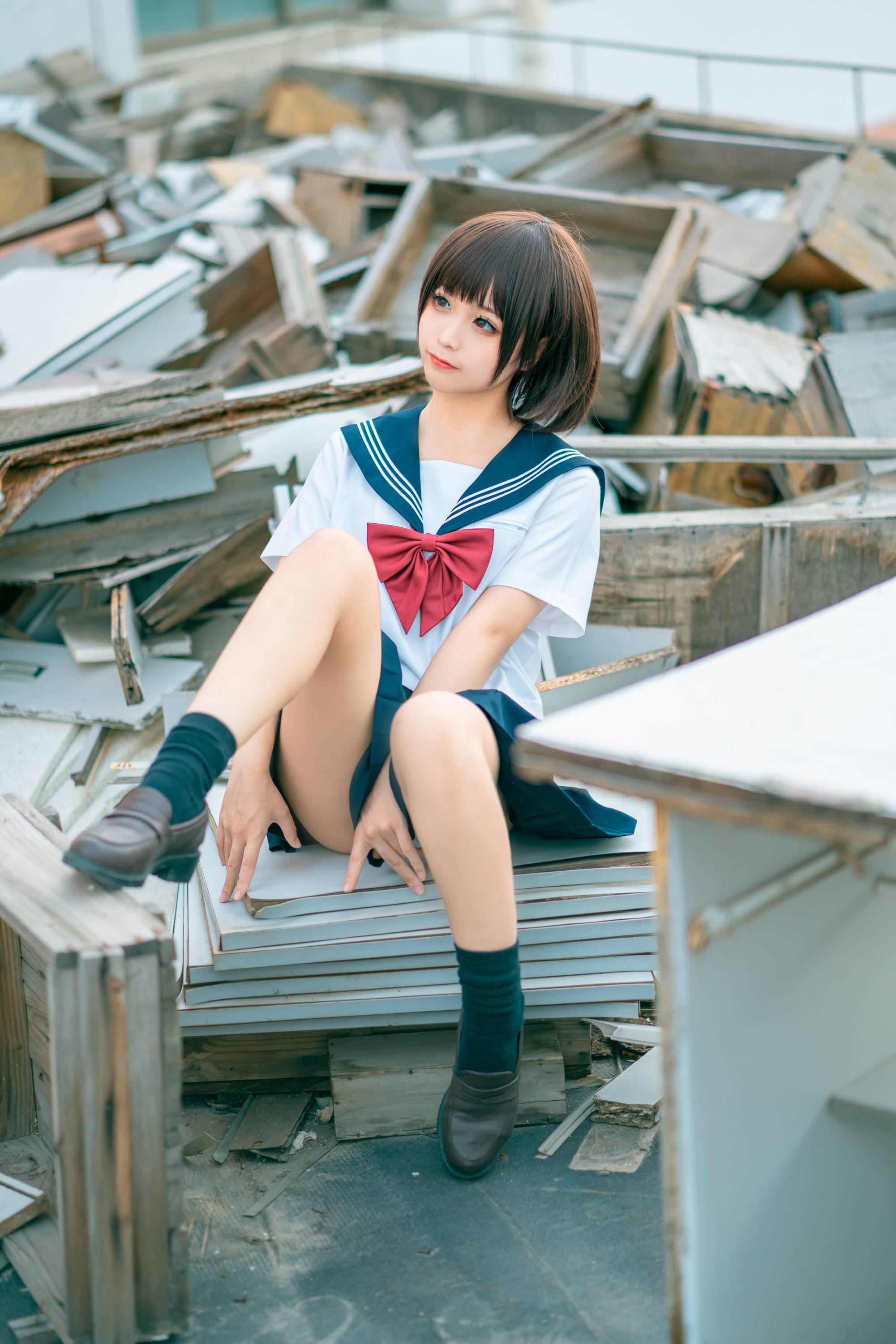 【網路收集系列】福利姬 蠢沫沫《 JK制服 》VIP福利帖全【80P】-第1章-图片48