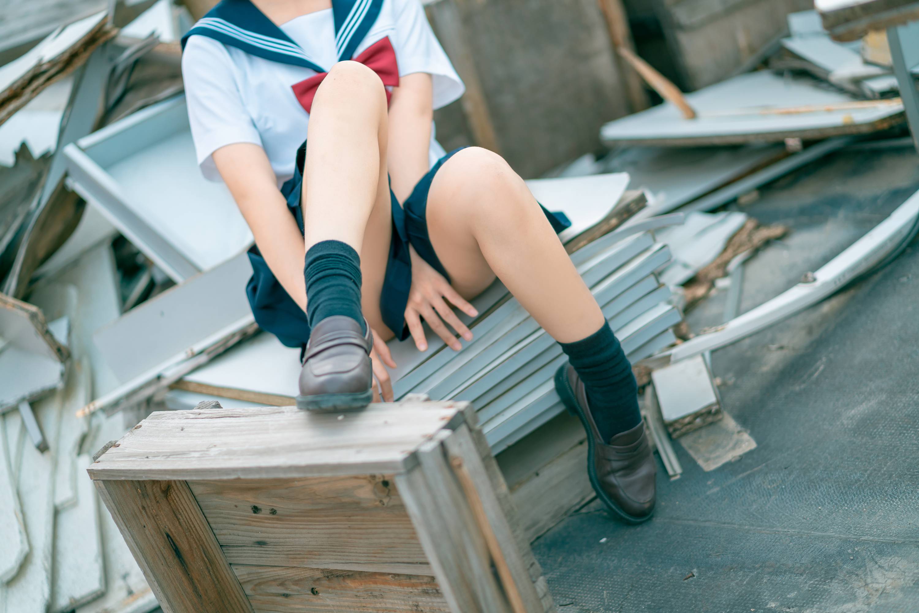 【網路收集系列】福利姬 蠢沫沫《 JK制服 》VIP福利帖全【80P】-第1章-图片49