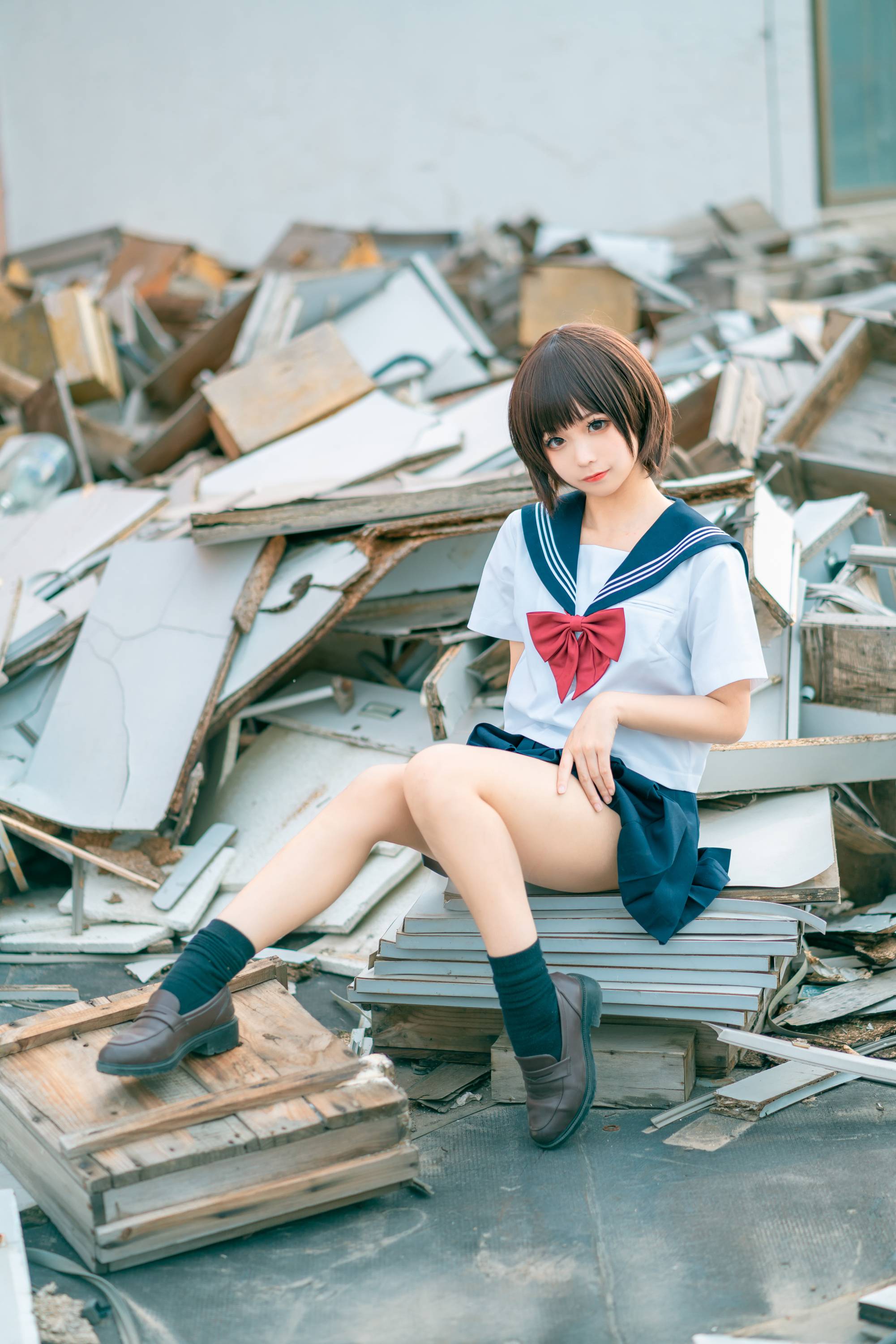 【網路收集系列】福利姬 蠢沫沫《 JK制服 》VIP福利帖全【80P】-第1章-图片51