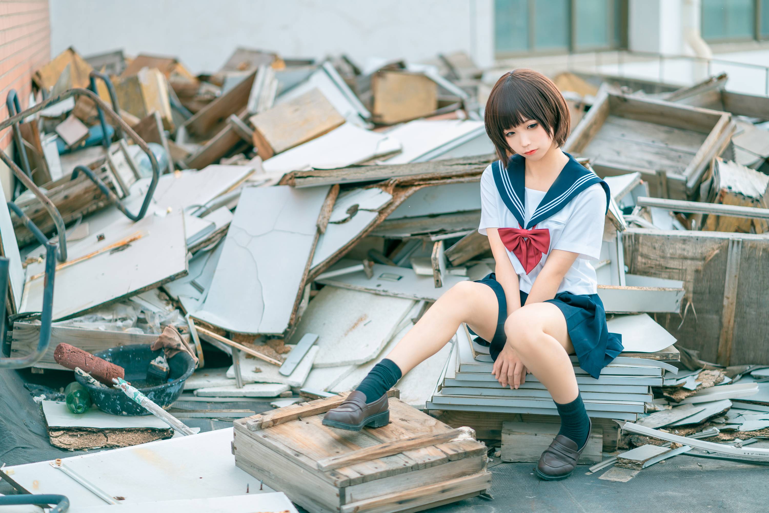 【網路收集系列】福利姬 蠢沫沫《 JK制服 》VIP福利帖全【80P】-第1章-图片52
