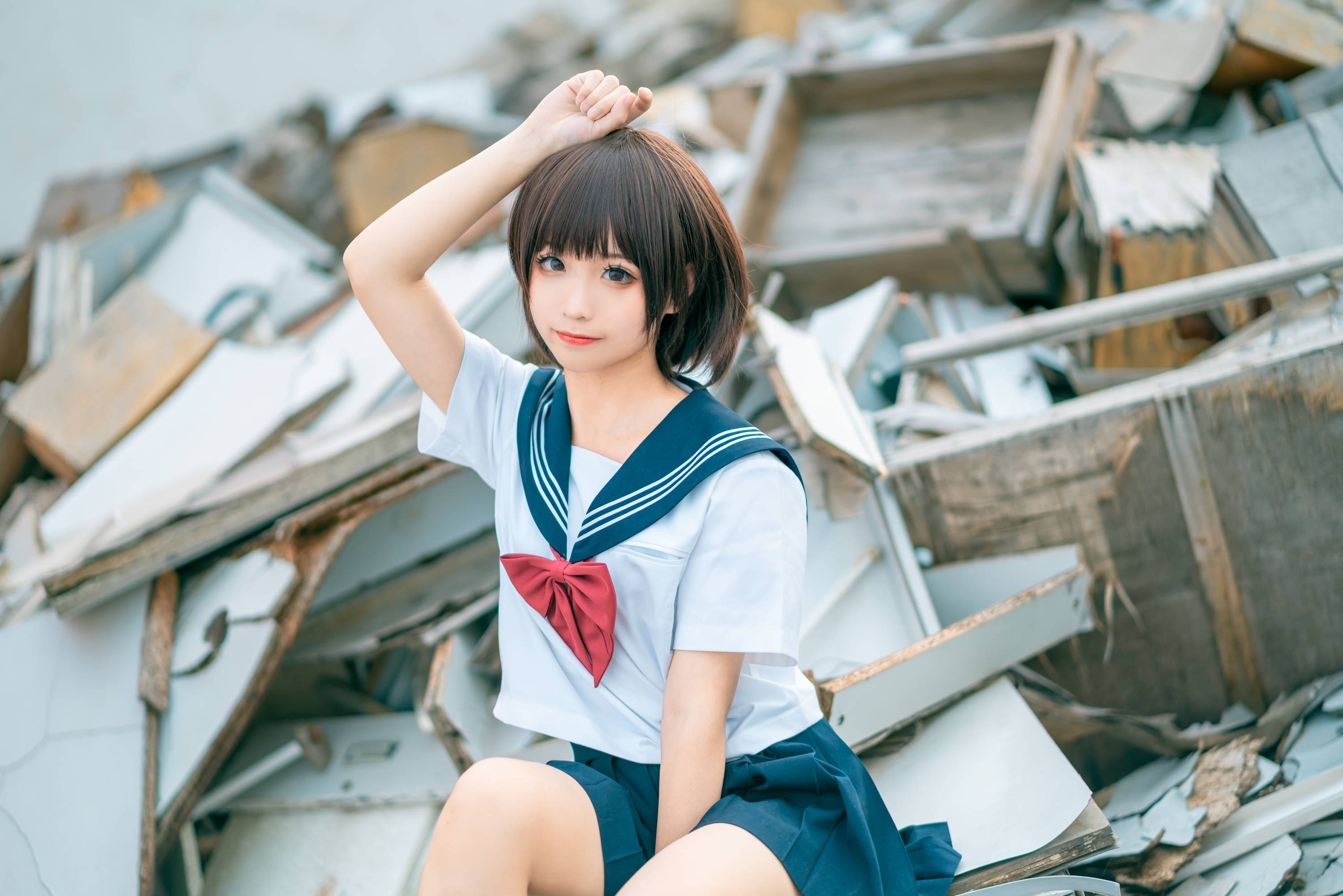 【網路收集系列】福利姬 蠢沫沫《 JK制服 》VIP福利帖全【80P】-第1章-图片54