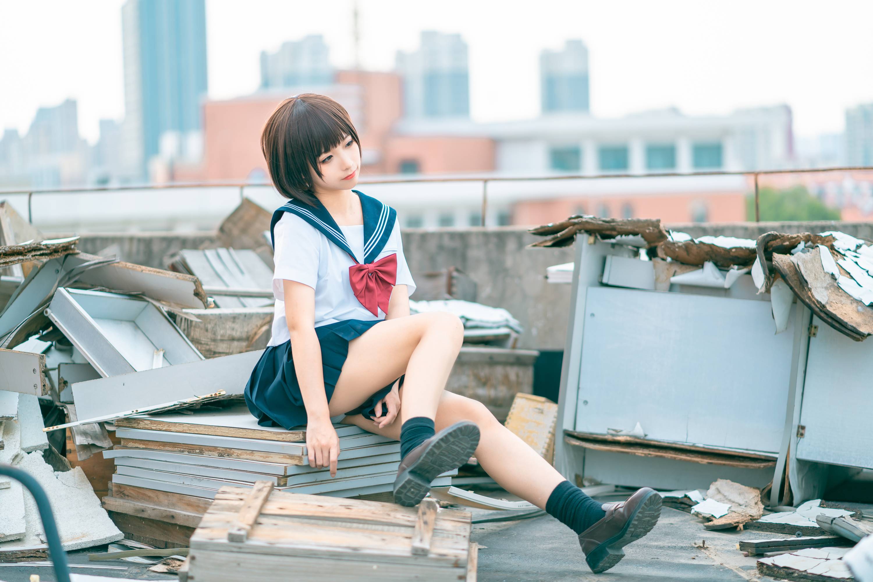 【網路收集系列】福利姬 蠢沫沫《 JK制服 》VIP福利帖全【80P】-第1章-图片55