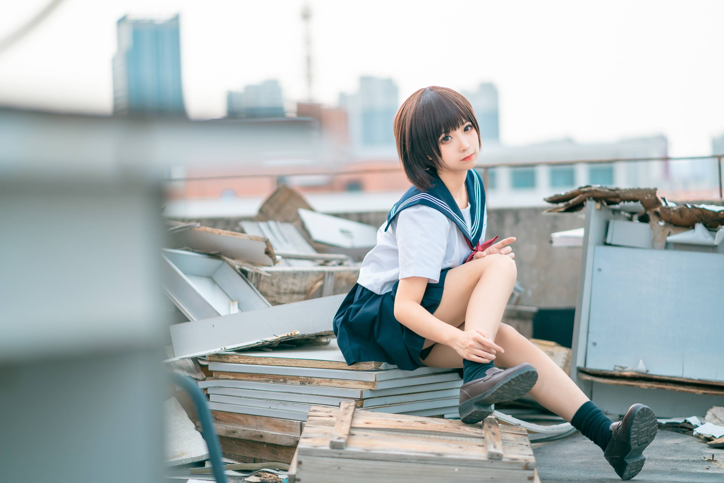 【網路收集系列】福利姬 蠢沫沫《 JK制服 》VIP福利帖全【80P】-第1章-图片57