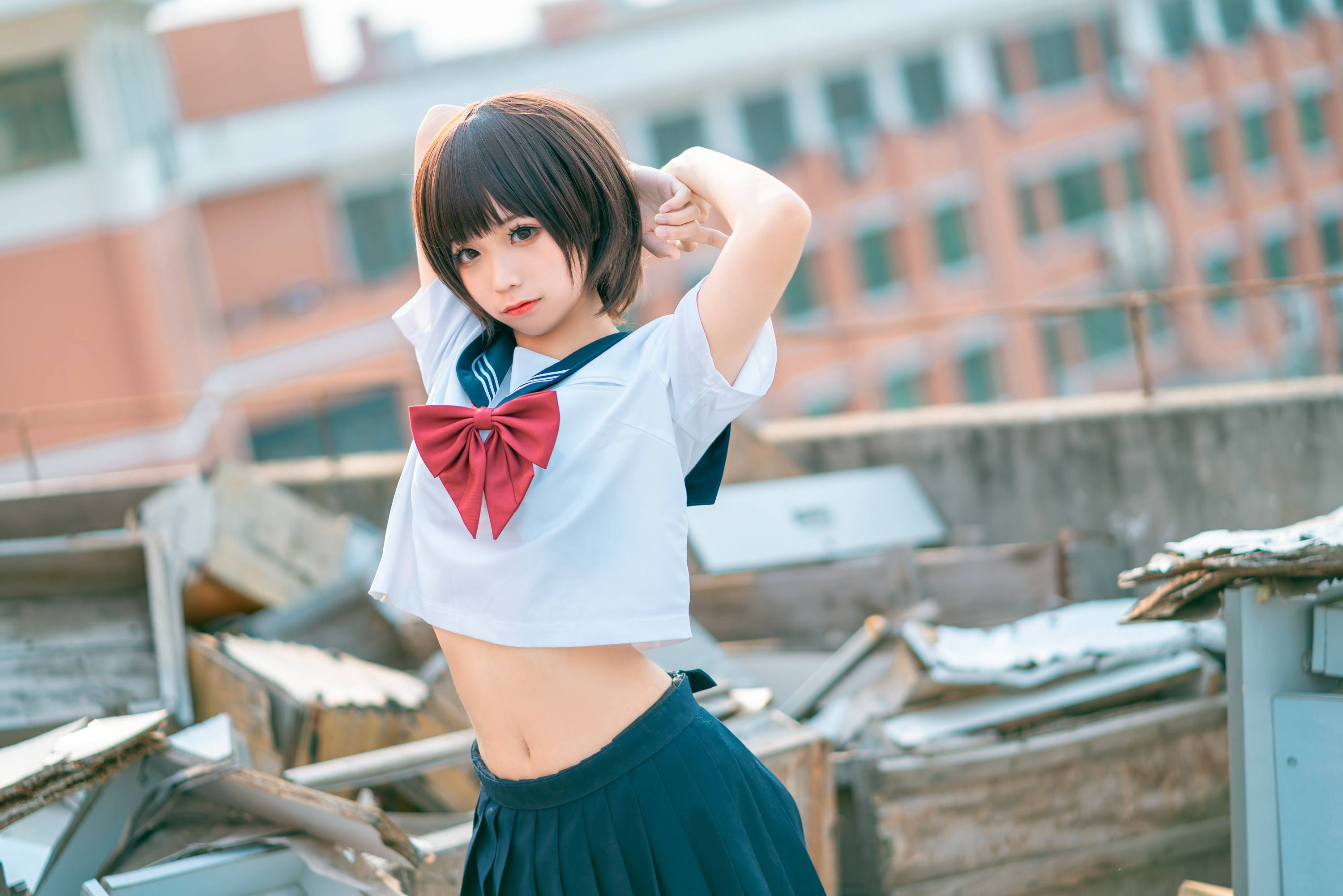 【網路收集系列】福利姬 蠢沫沫《 JK制服 》VIP福利帖全【80P】-第1章-图片58