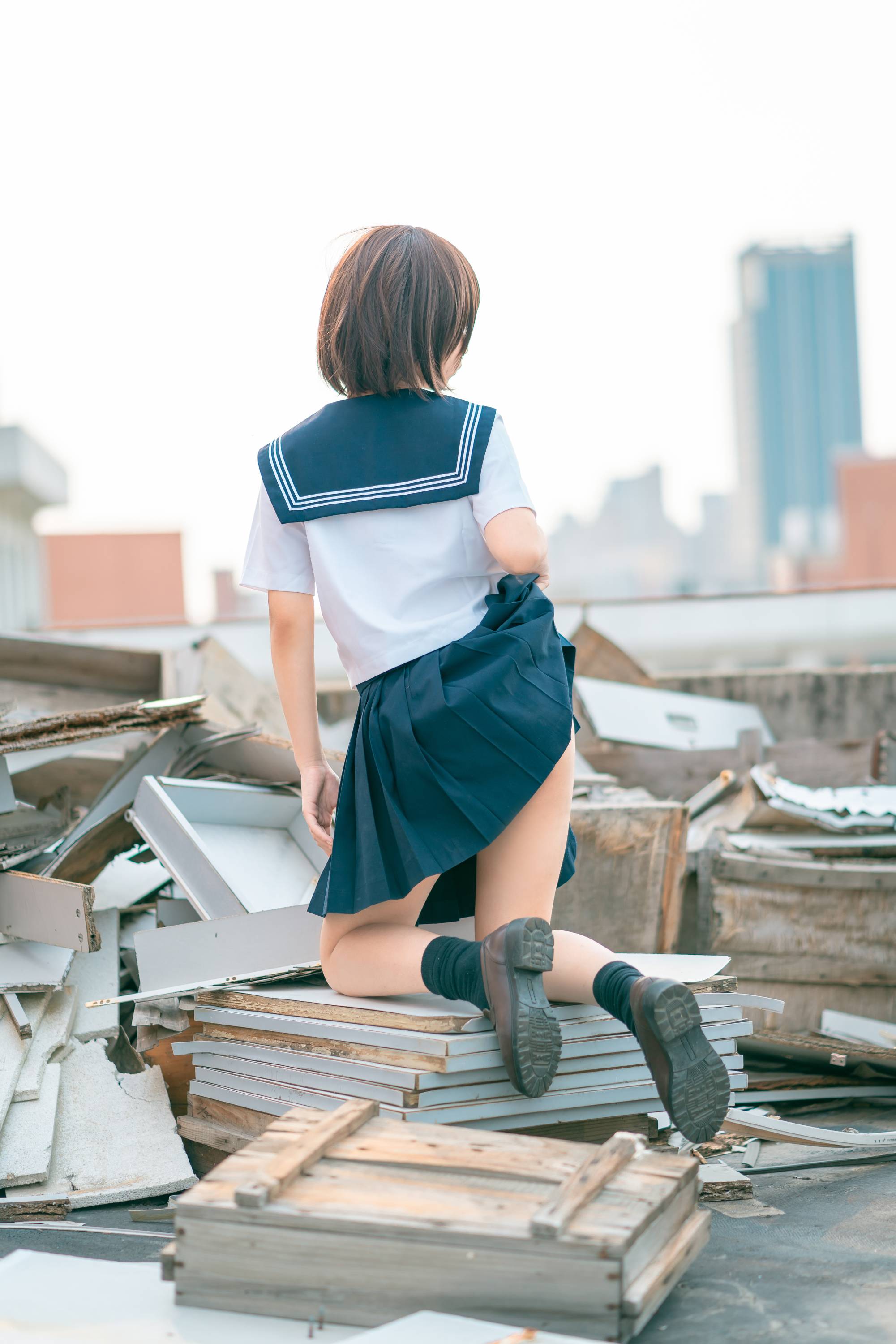 【網路收集系列】福利姬 蠢沫沫《 JK制服 》VIP福利帖全【80P】-第1章-图片63