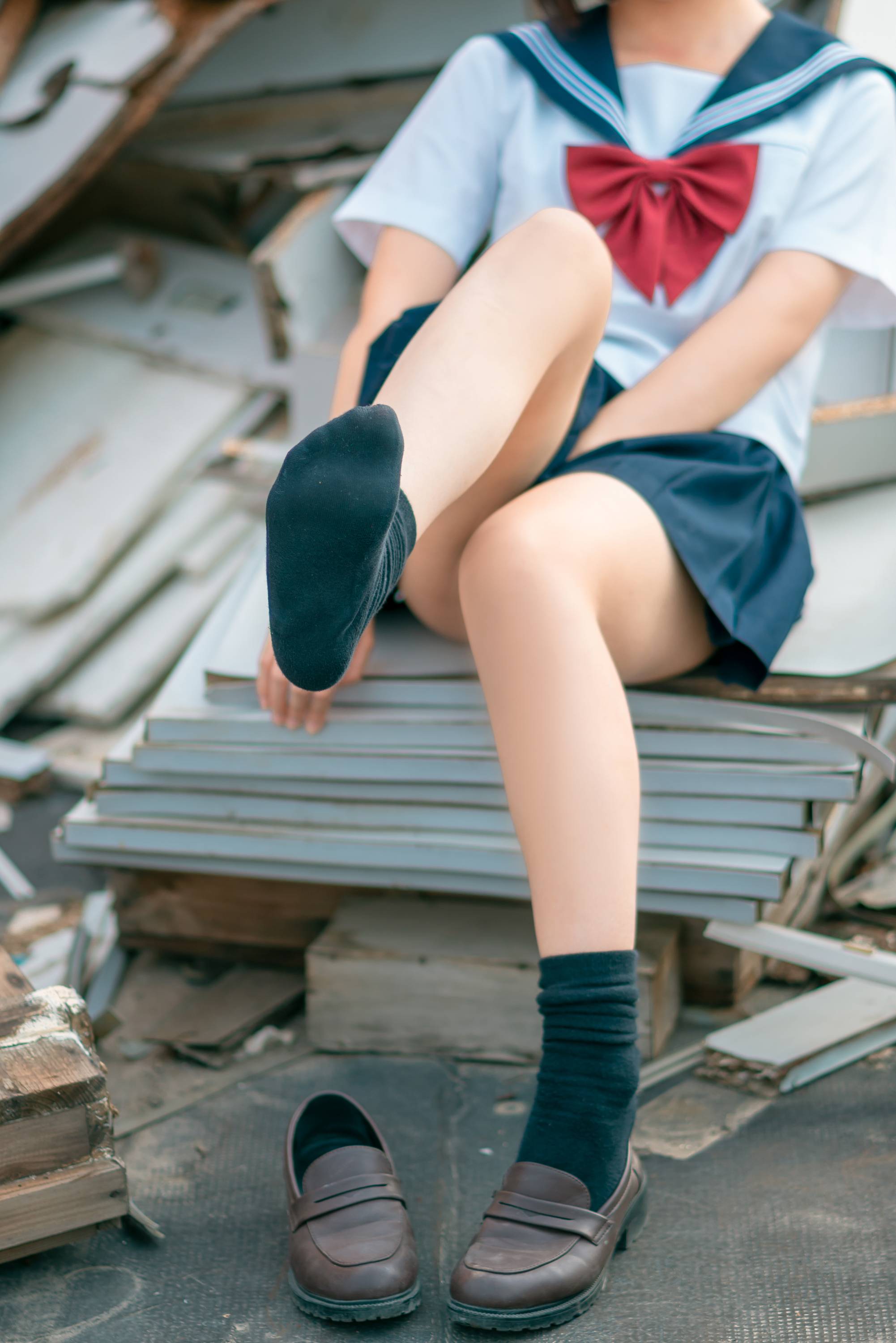 【網路收集系列】福利姬 蠢沫沫《 JK制服 》VIP福利帖全【80P】-第1章-图片68