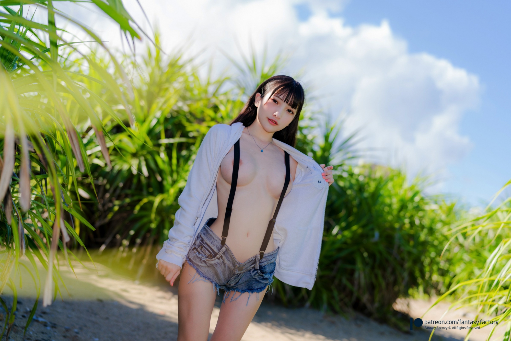 【網路收集】福利姬Ding《Green Island》-第1章-图片19