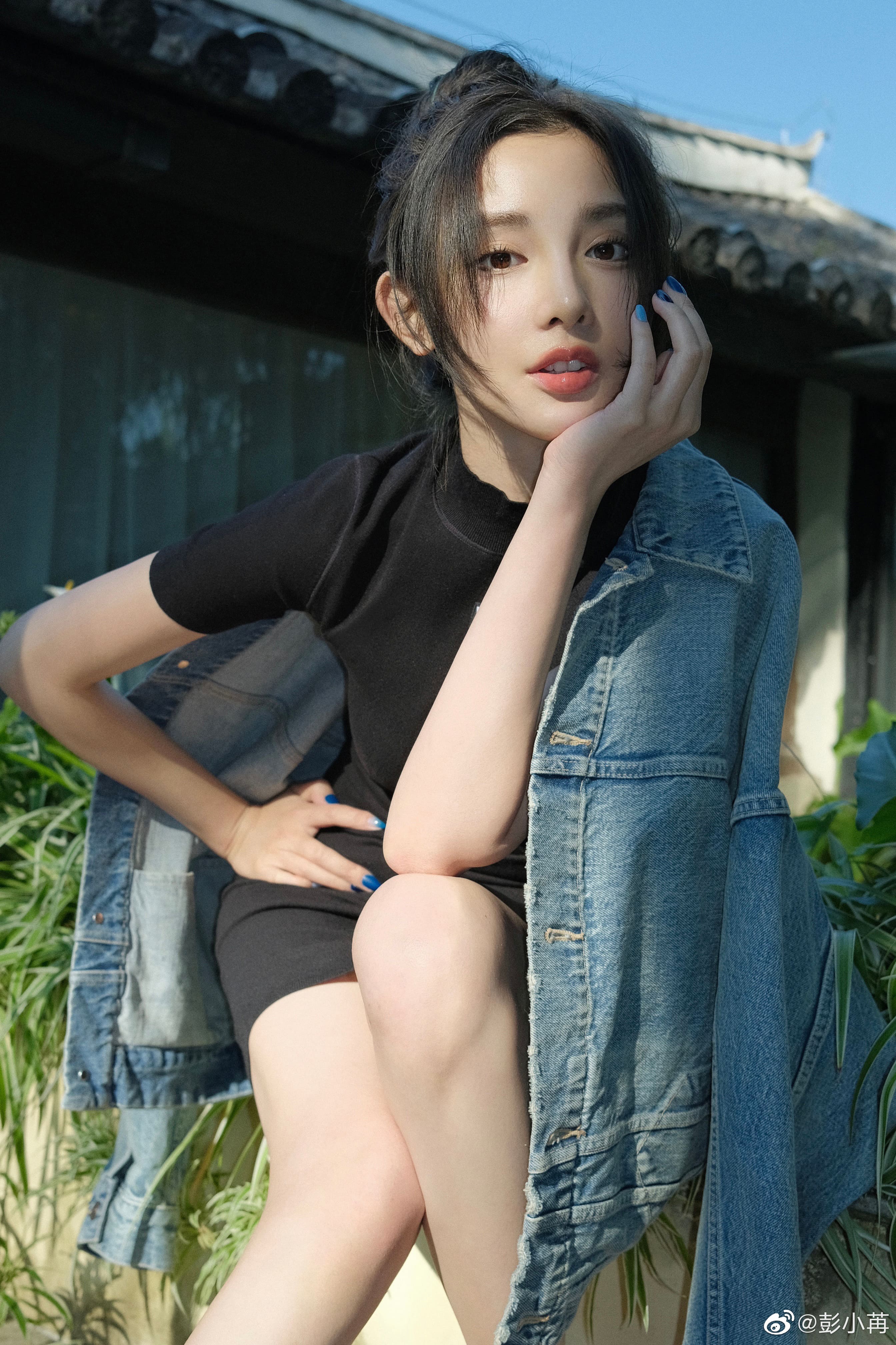 初夏隨拍休閒穿搭—彭小苒[高清套圖]-第1章-图片2