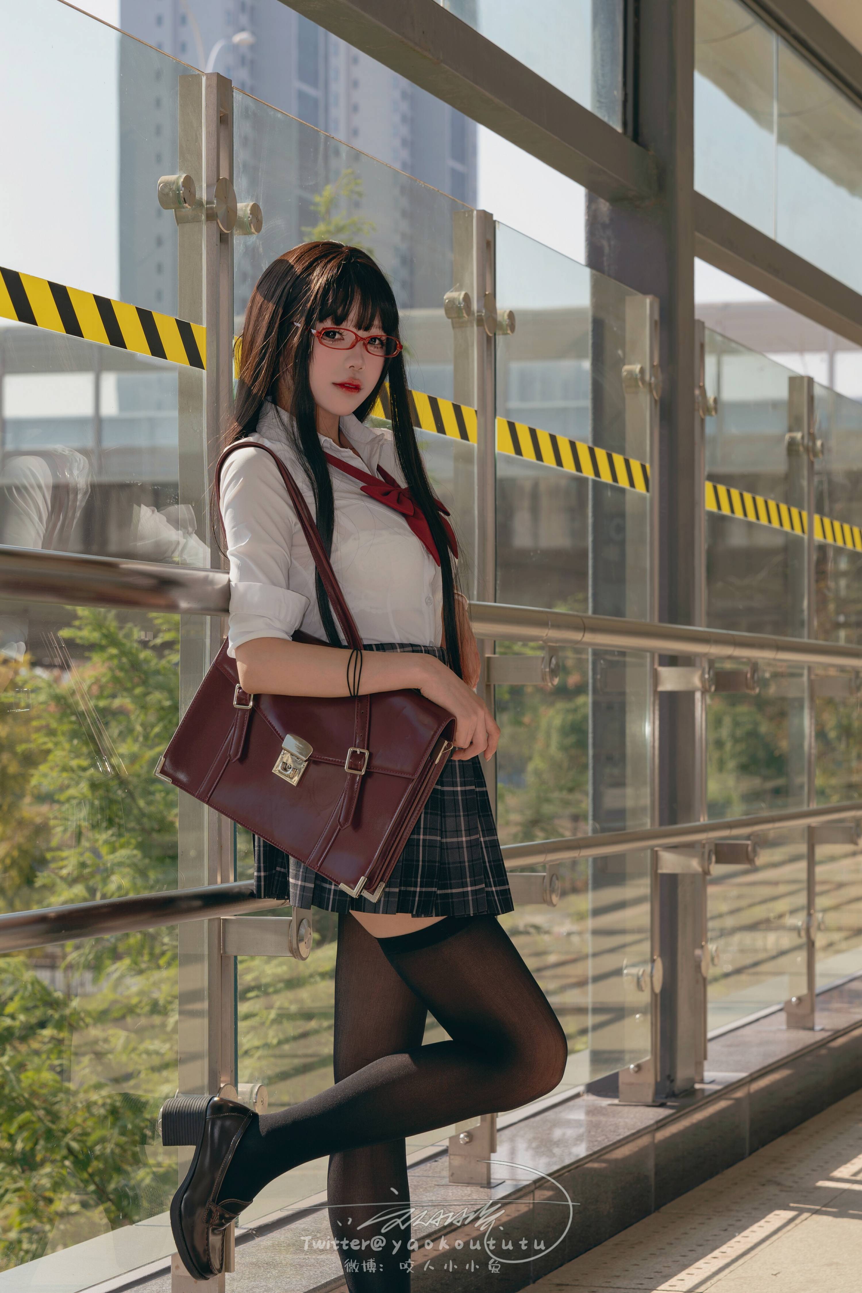 【網路收集系列】福利姬 咬一口兔娘《電車驚魂&期待》VIP福利帖全【75P】-第1章-图片5