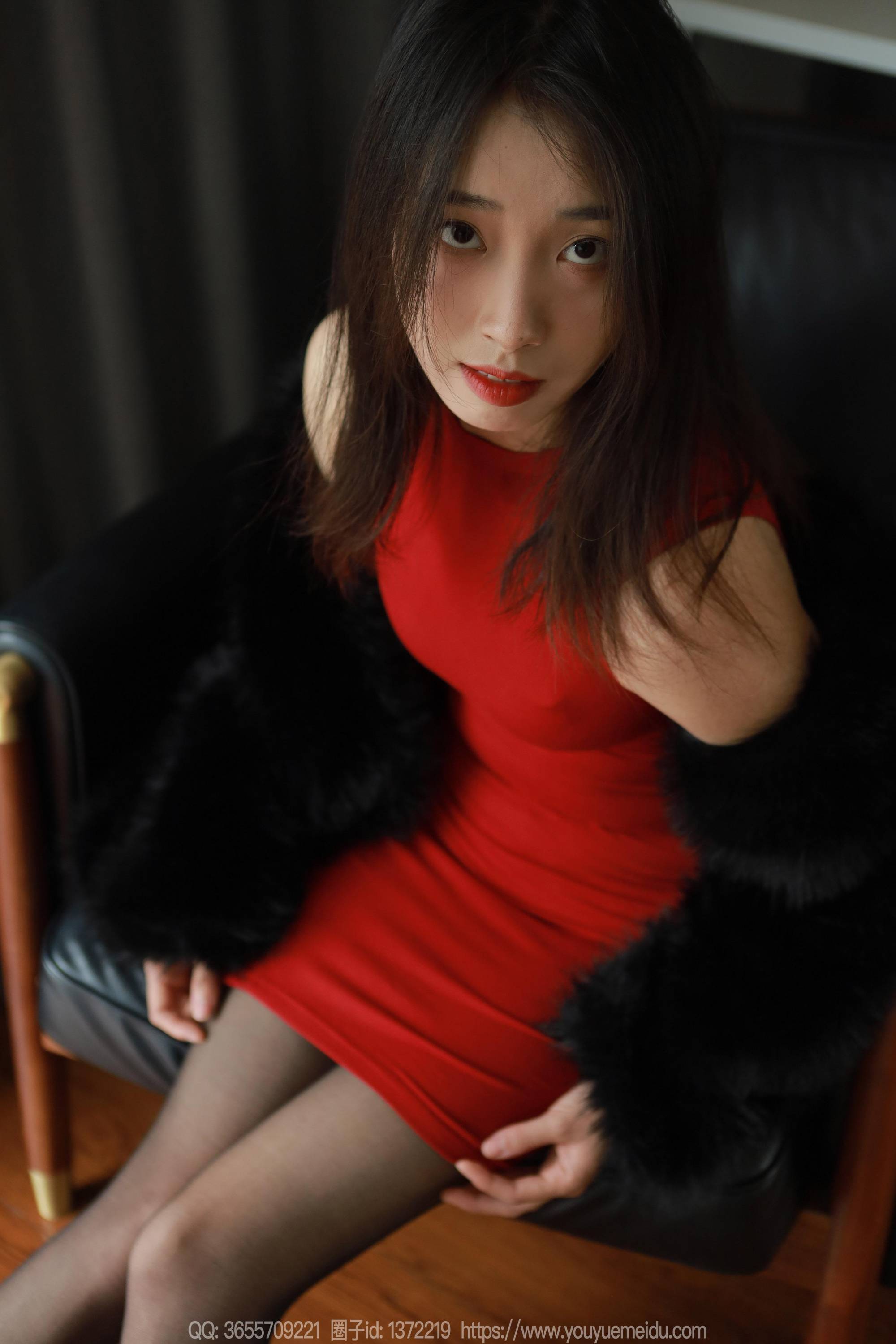 【IESS異思趣向系列】天天意願 小九 紅色包臀裙(上)【86P】-第1章-图片18