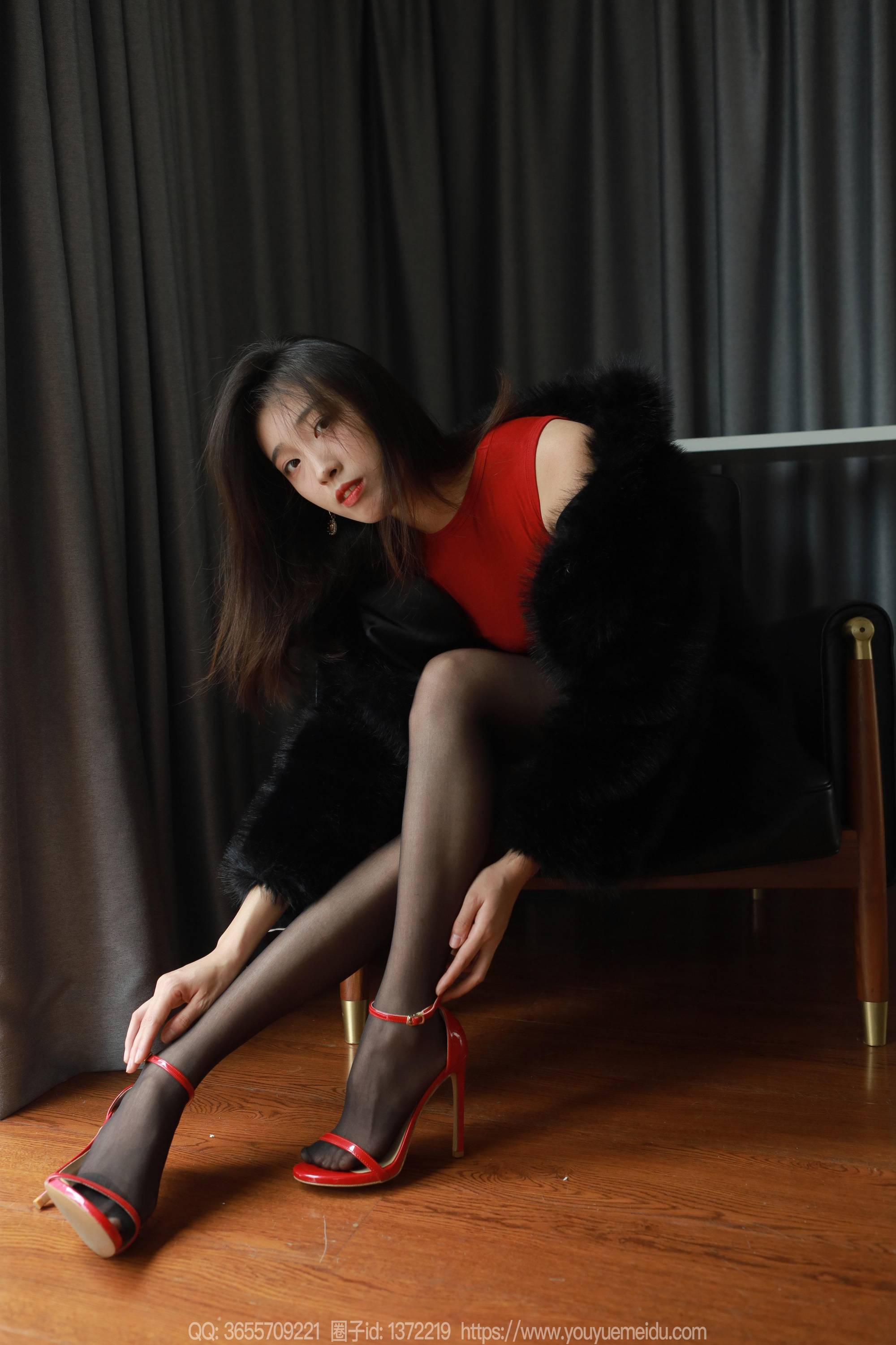 【IESS異思趣向系列】天天意願 小九 紅色包臀裙(上)【86P】-第1章-图片36