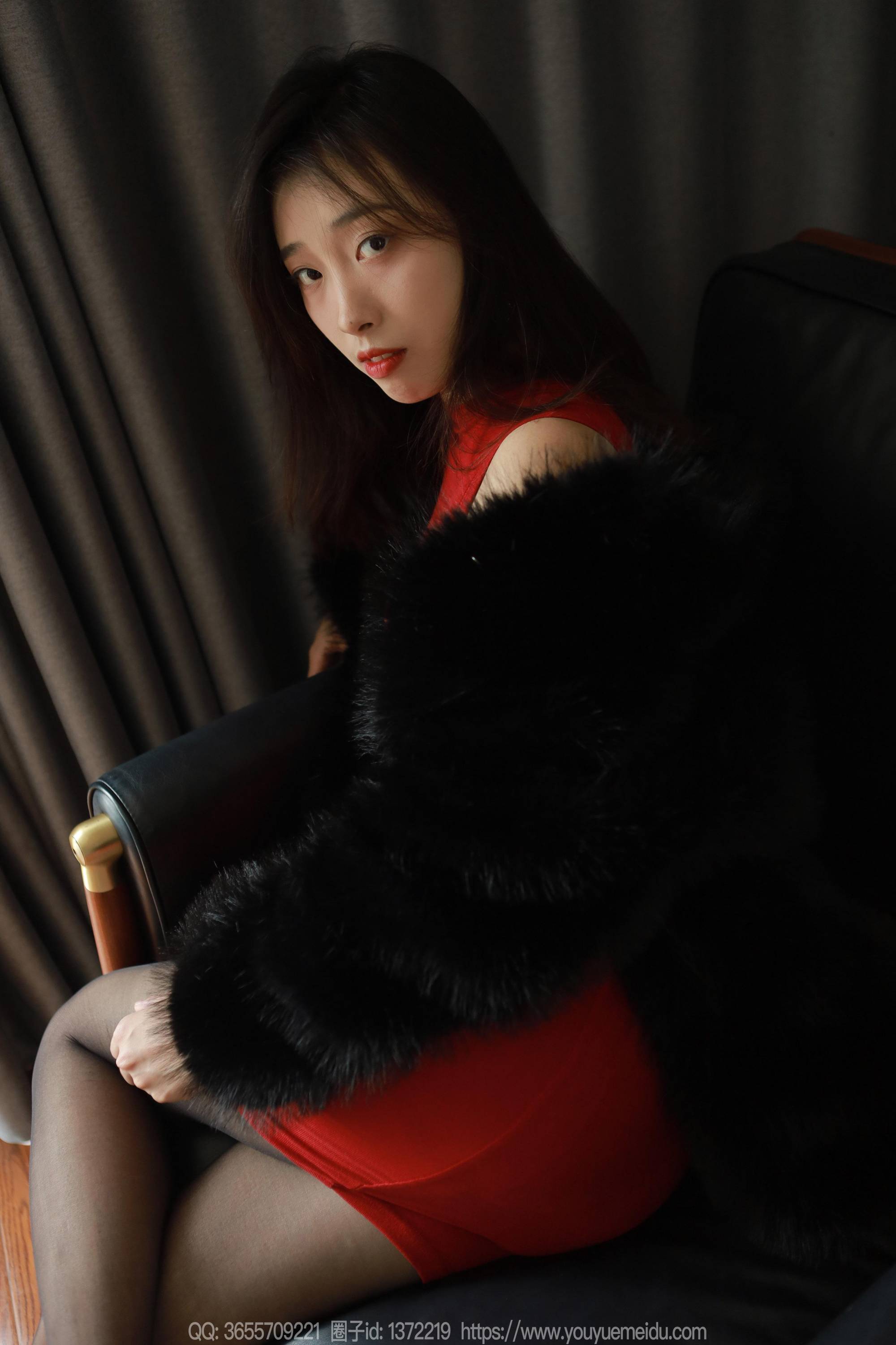 【IESS異思趣向系列】天天意願 小九 紅色包臀裙(上)【86P】-第1章-图片49