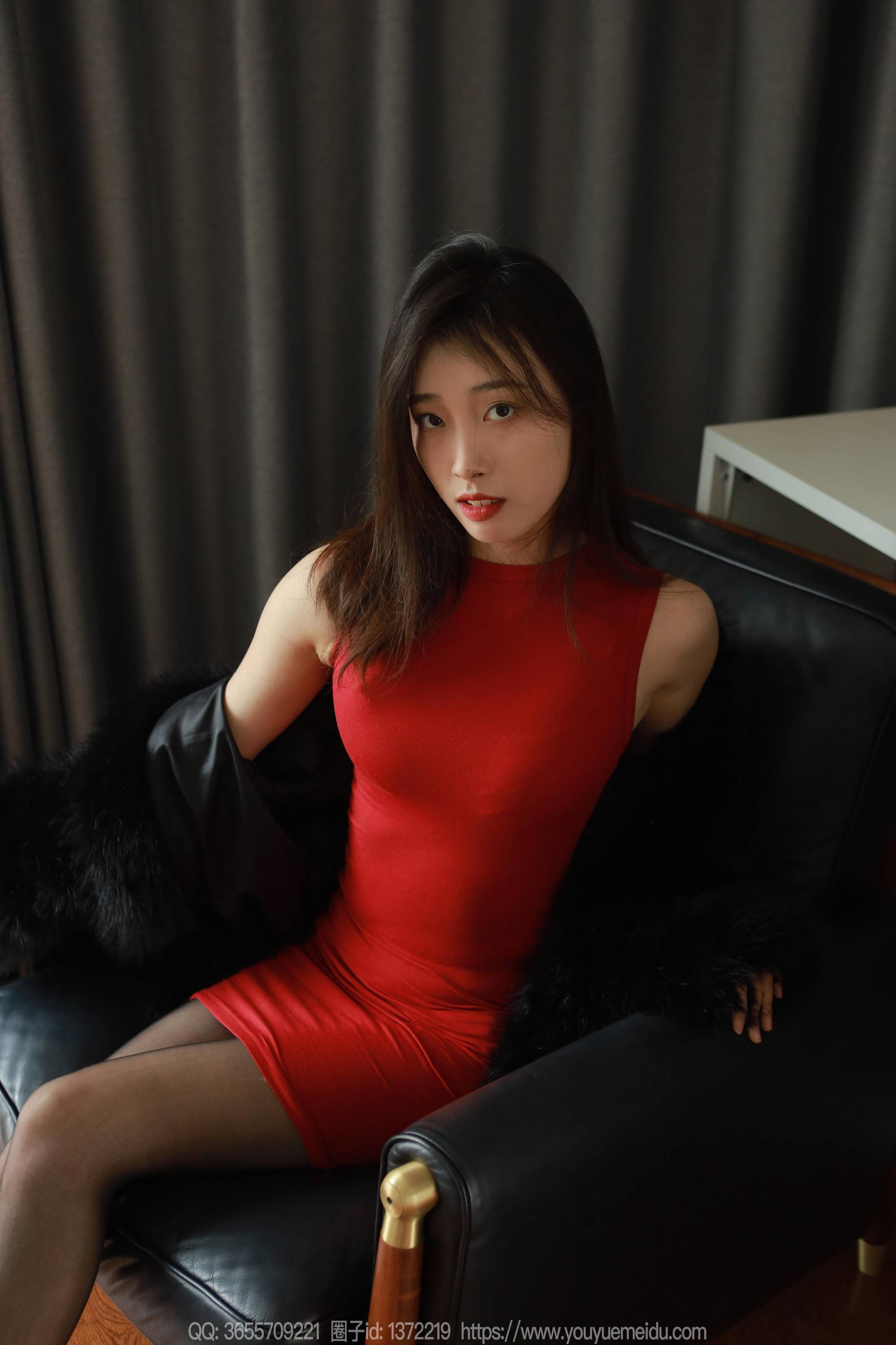 【IESS異思趣向系列】天天意願 小九 紅色包臀裙(上)【86P】-第1章-图片51