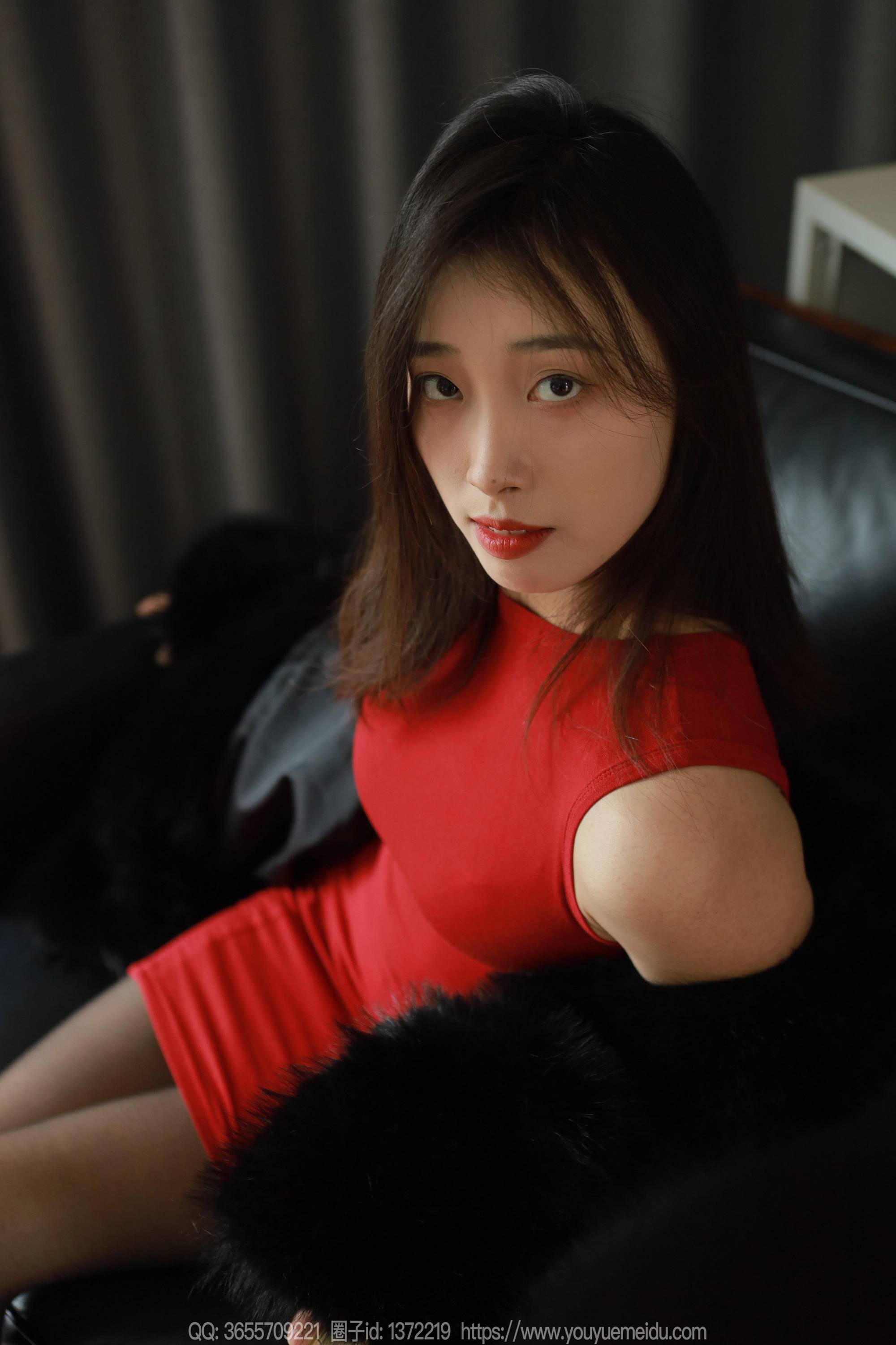 【IESS異思趣向系列】天天意願 小九 紅色包臀裙(上)【86P】-第1章-图片54