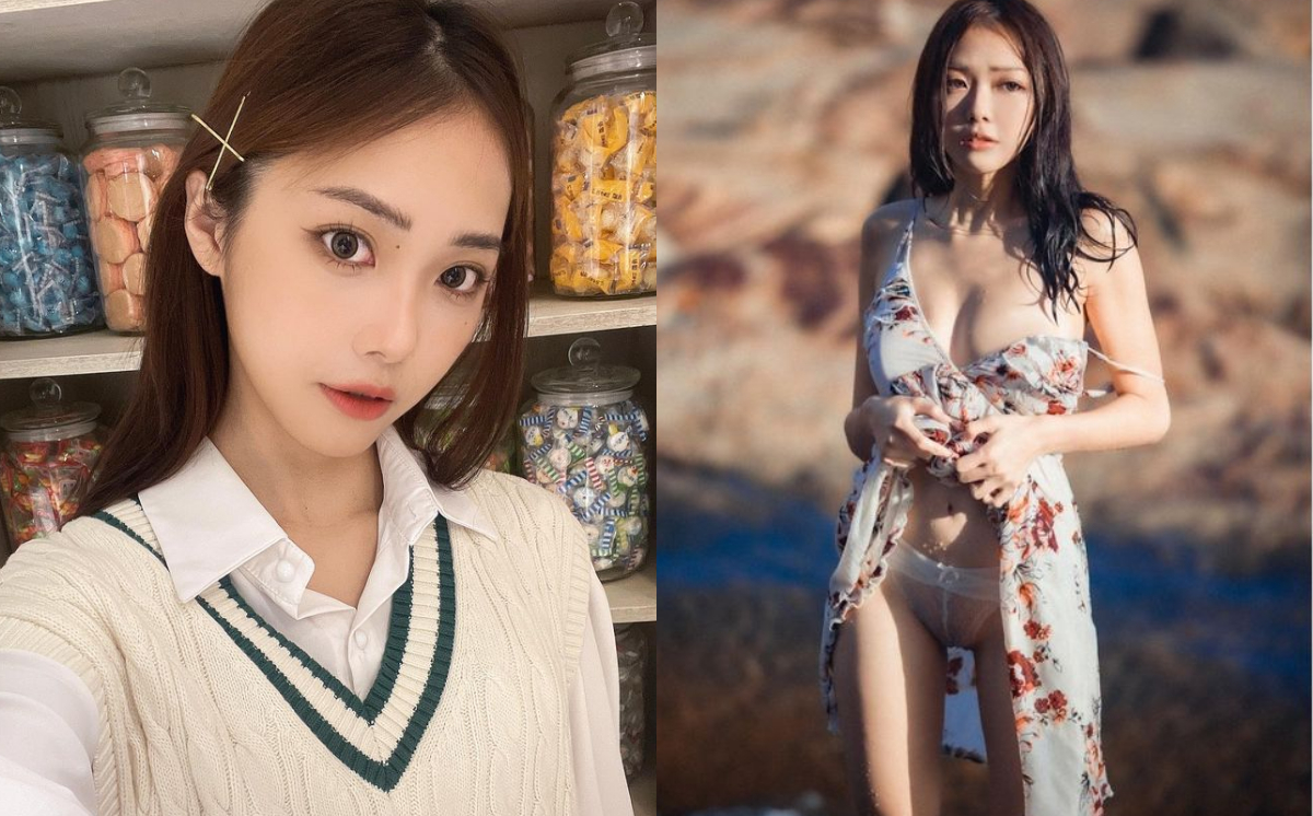 代言珍珠奶茶的C姓嫩模Sharon-第1章-图片1