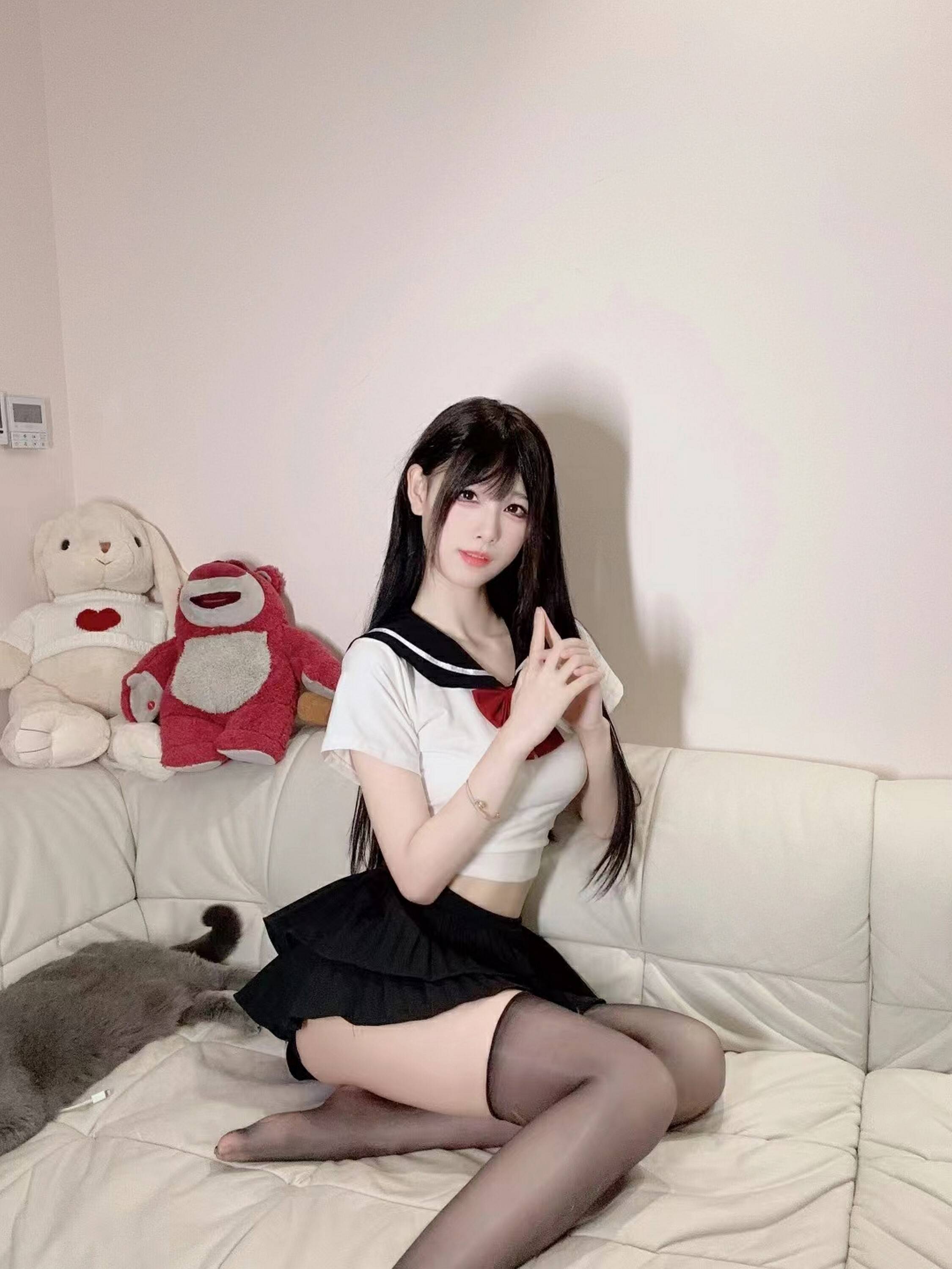 【網路收集系列】福利姬 十萬口草莓粥粥《 艦長福利2 》VIP福利帖全【96P】-第1章-图片41