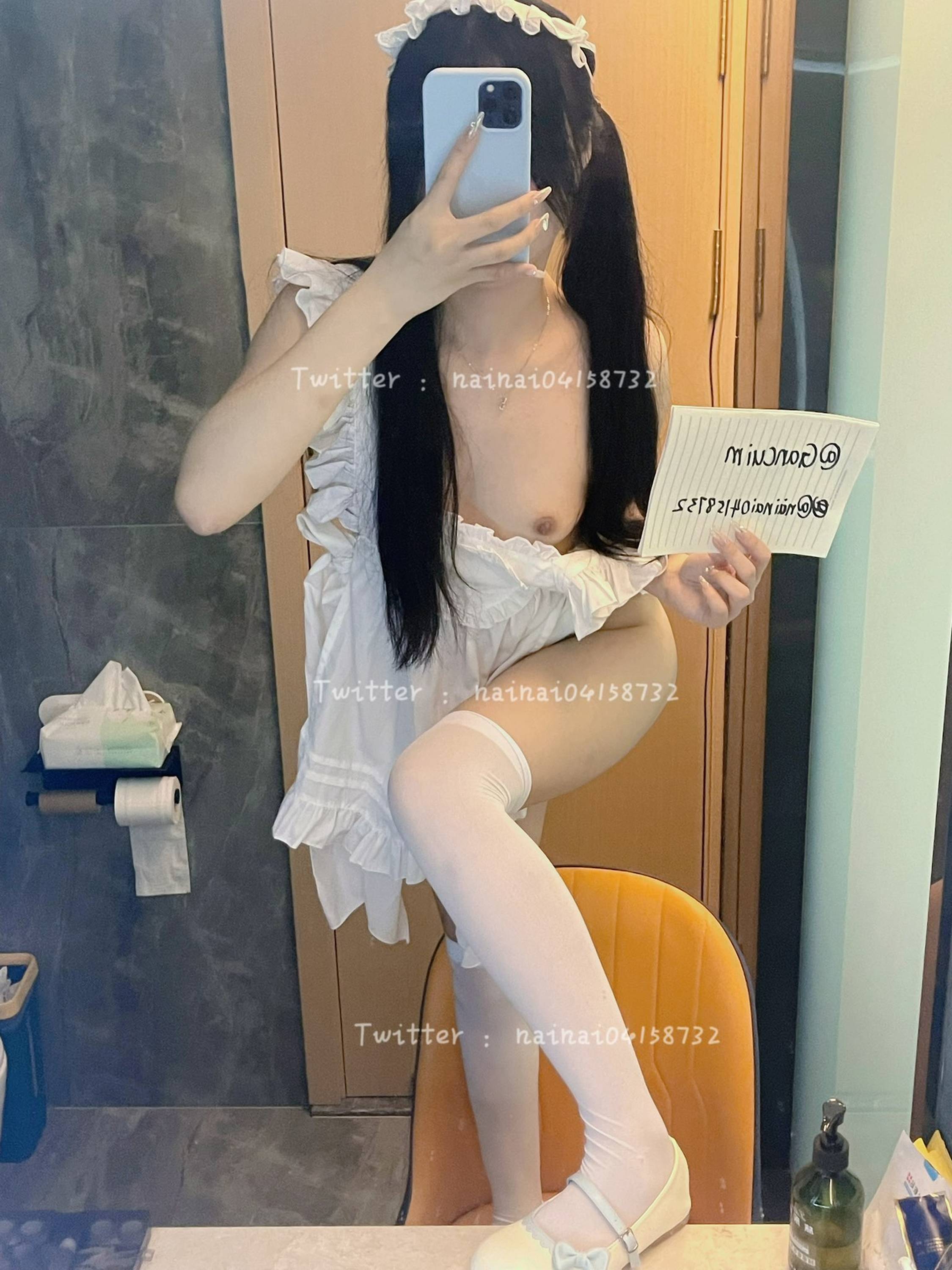 【網路收集系列】福利姬 nainai《 推特合集 》大尺度VIP福利帖1【80P】-第1章-图片34