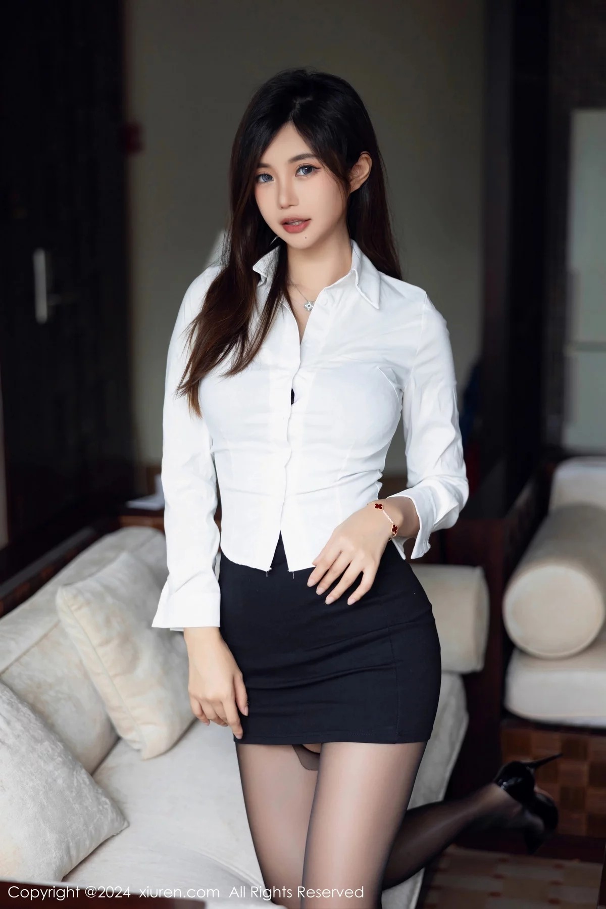 【XiuRen秀人網】2024.02.02 Vol.8053 绮里嘉ula 完整版無水印寫真【101P】-第1章-图片10