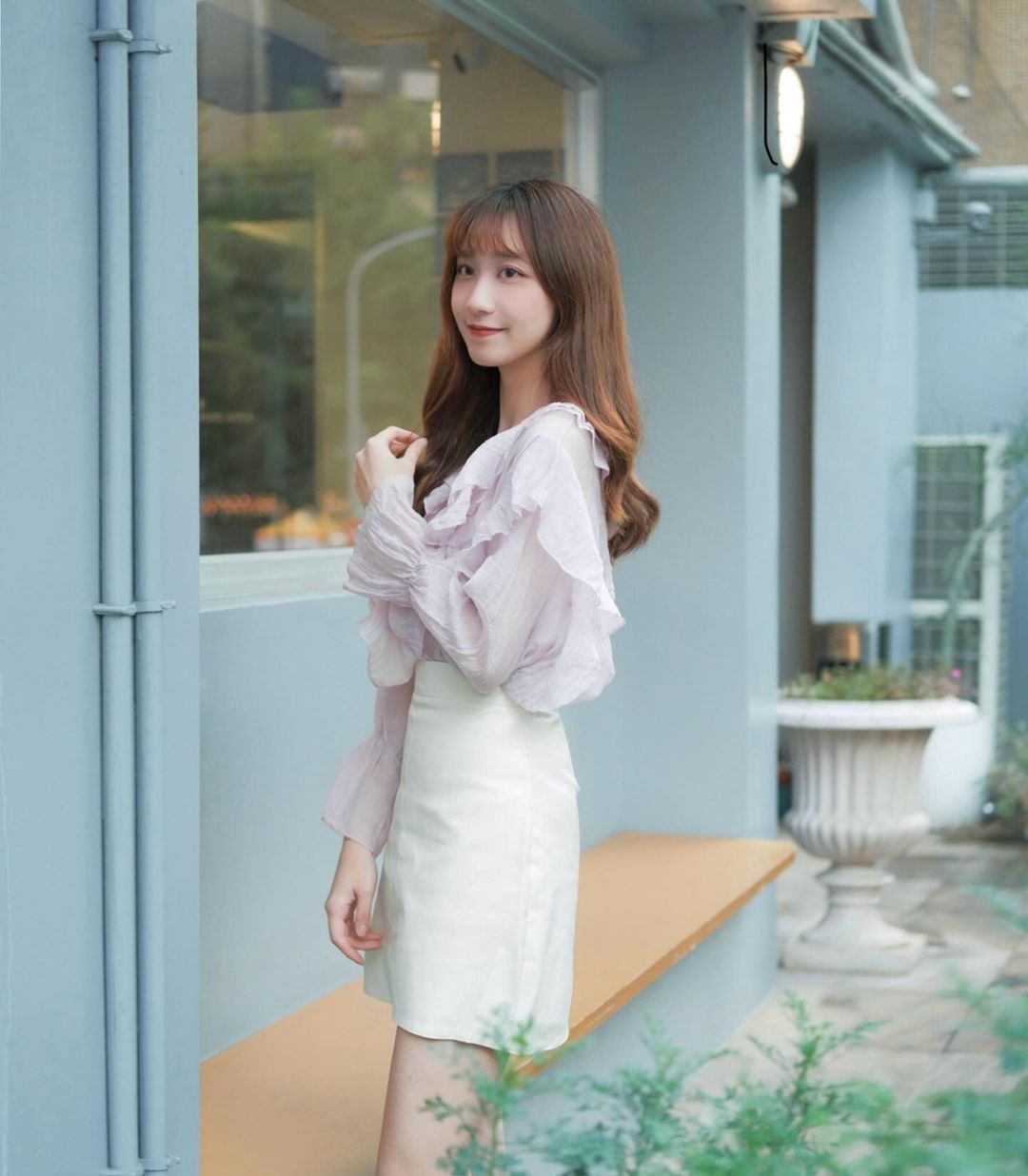 清純學生妹「倩mi」回眸一笑電力滿滿 笑容有夠甜-第1章-图片2