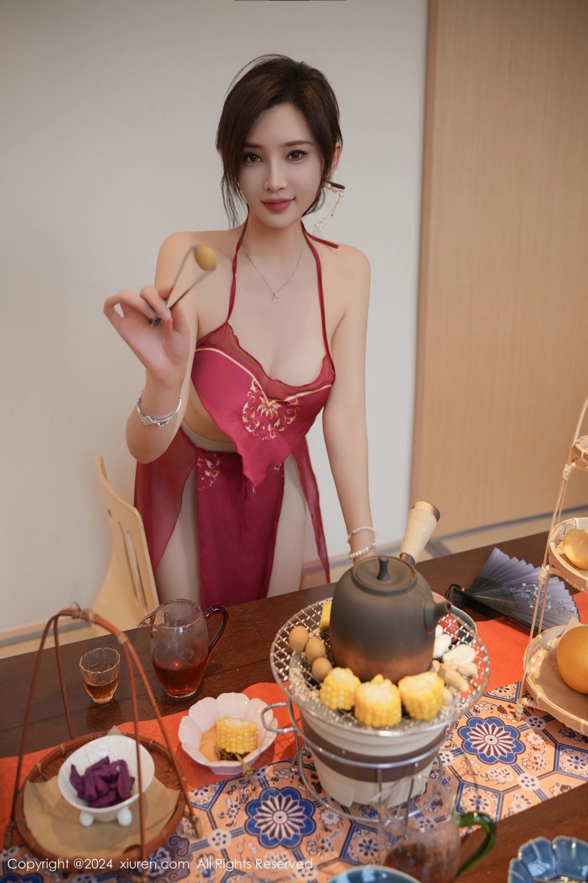 【XiuRen秀人網】2024.02.27 Vol.8144 Carol周妍希X 完整版無水印寫真【80P】-第1章-图片25