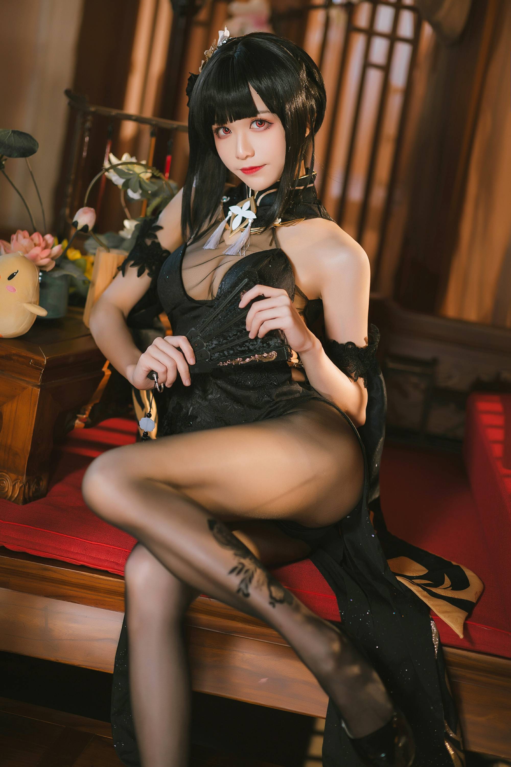 【網路收集系列】福利姬 Tomoyo醬《 鎮海旗袍 》VIP福利帖全【30P】-第1章-图片17