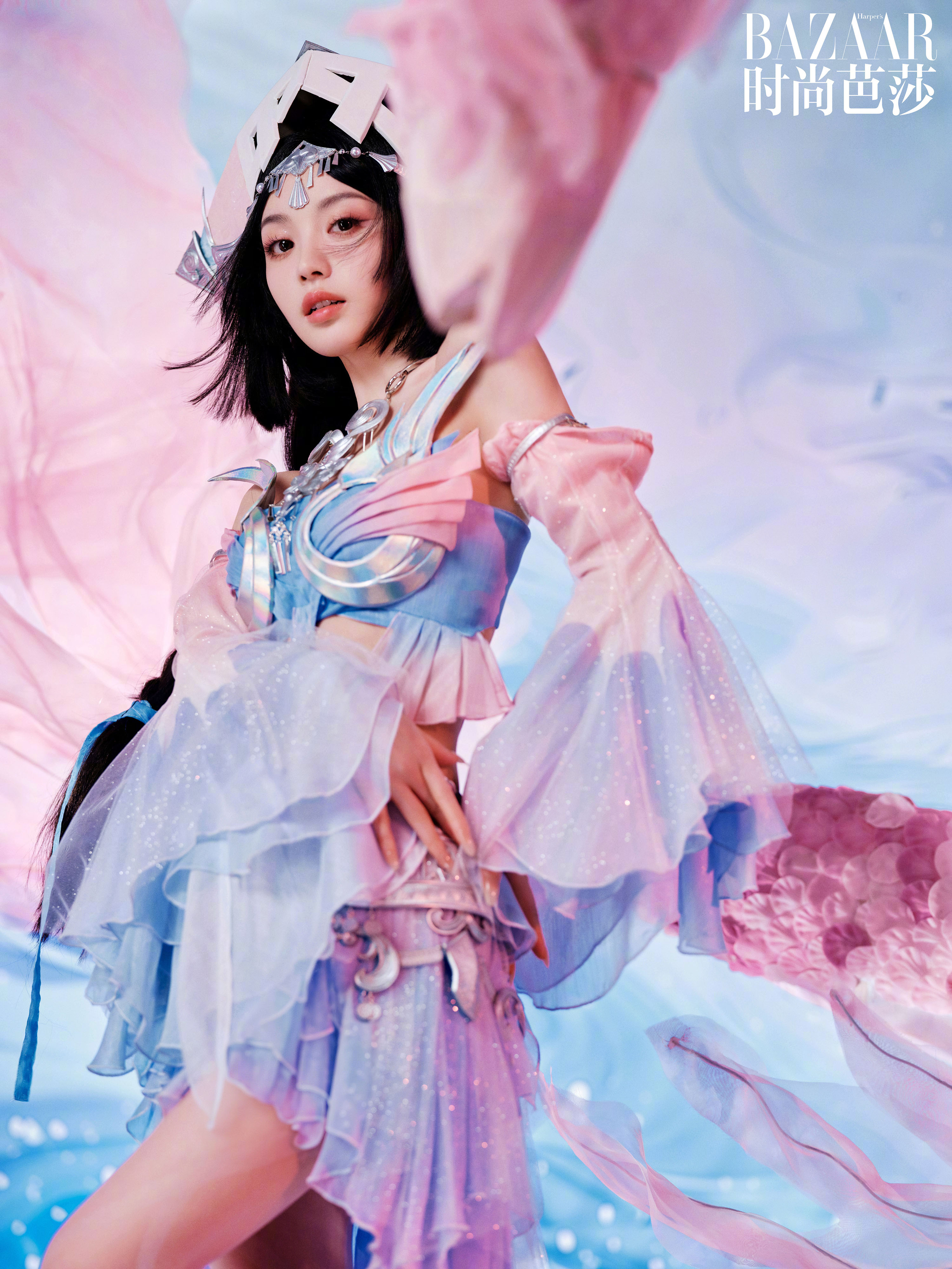 春風拂吹水面，浣紗人影娉婷—田曦薇[高清套圖]-第1章-图片1