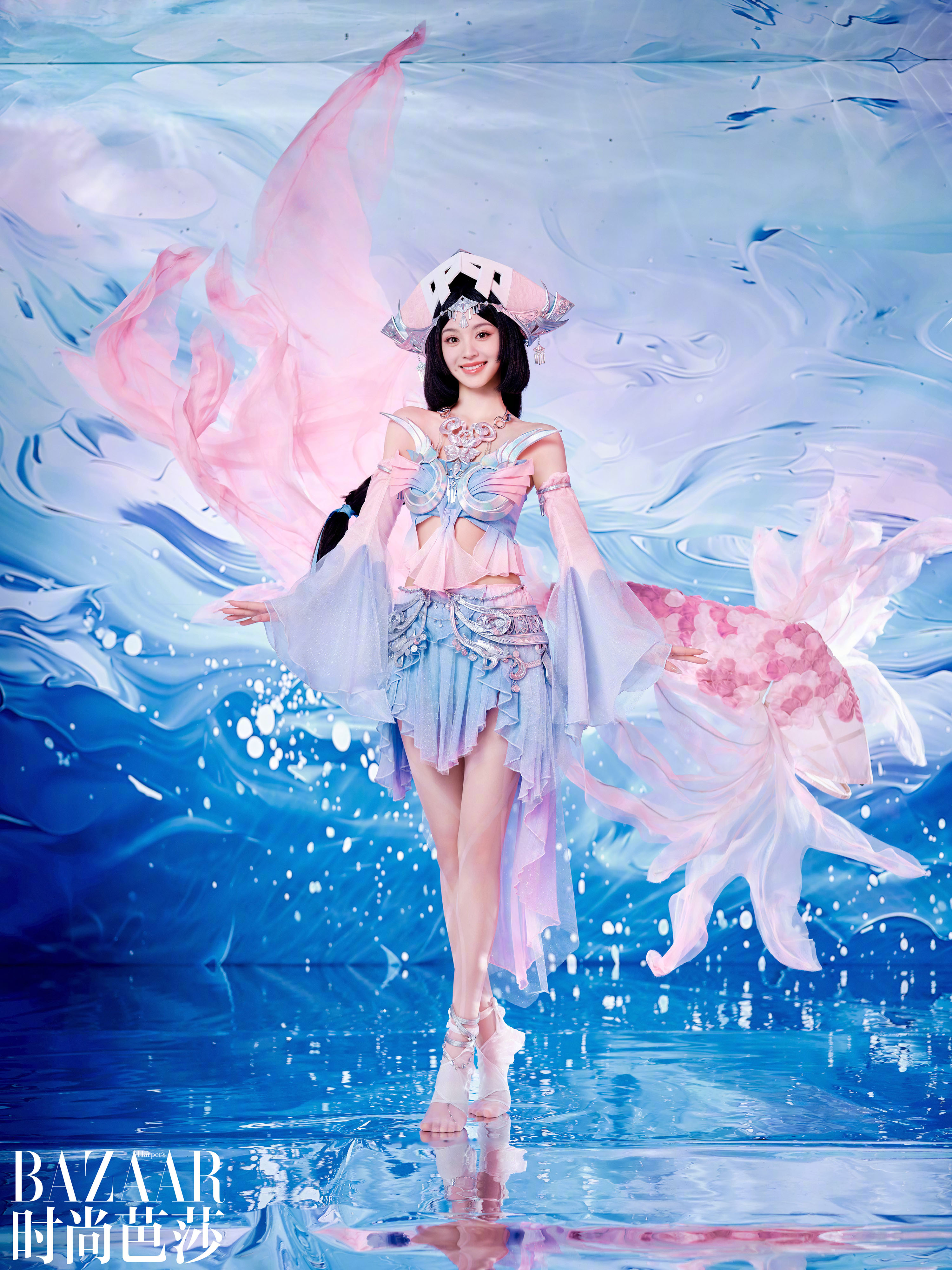 春風拂吹水面，浣紗人影娉婷—田曦薇[高清套圖]-第1章-图片2