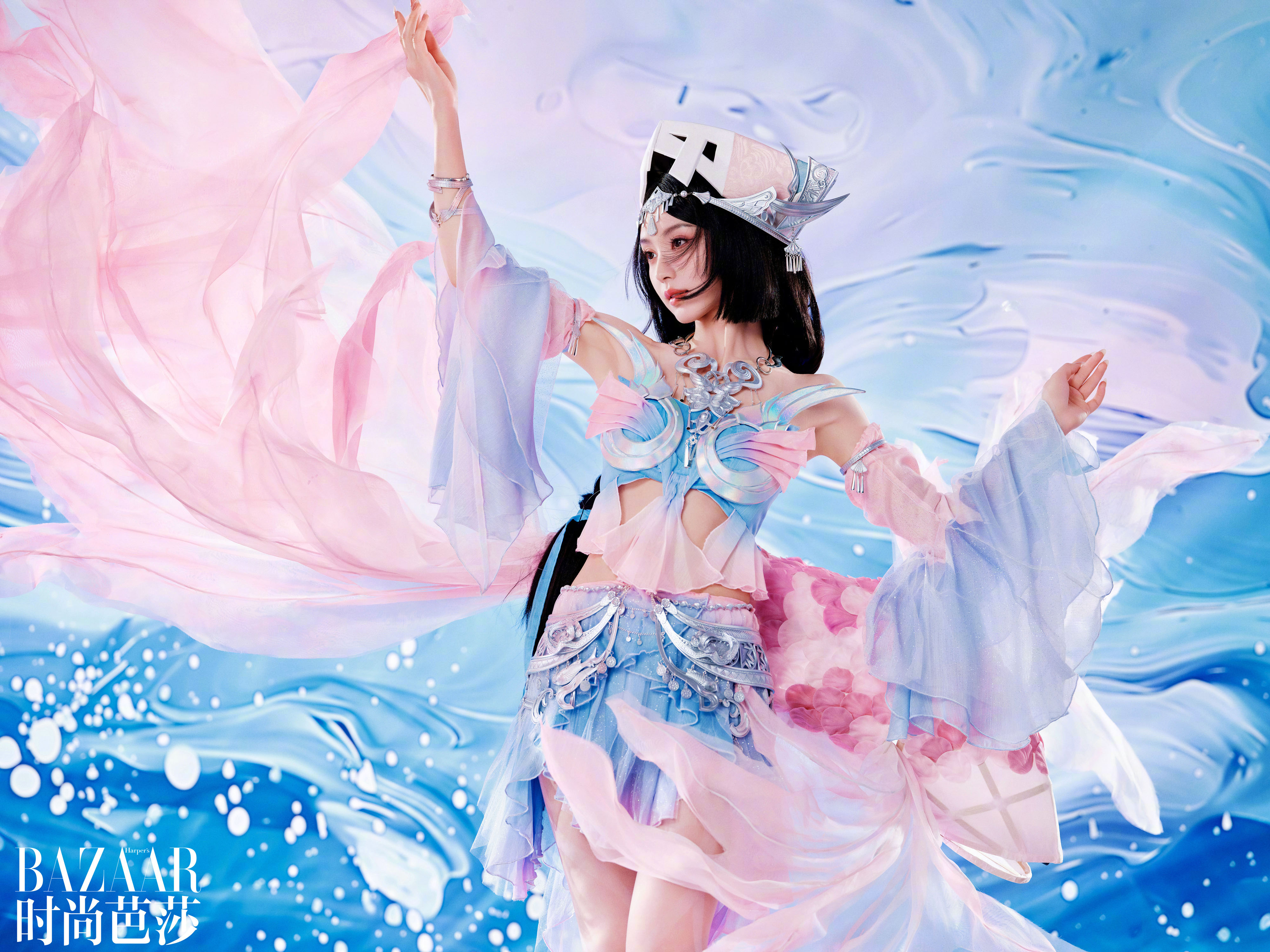 春風拂吹水面，浣紗人影娉婷—田曦薇[高清套圖]-第1章-图片3