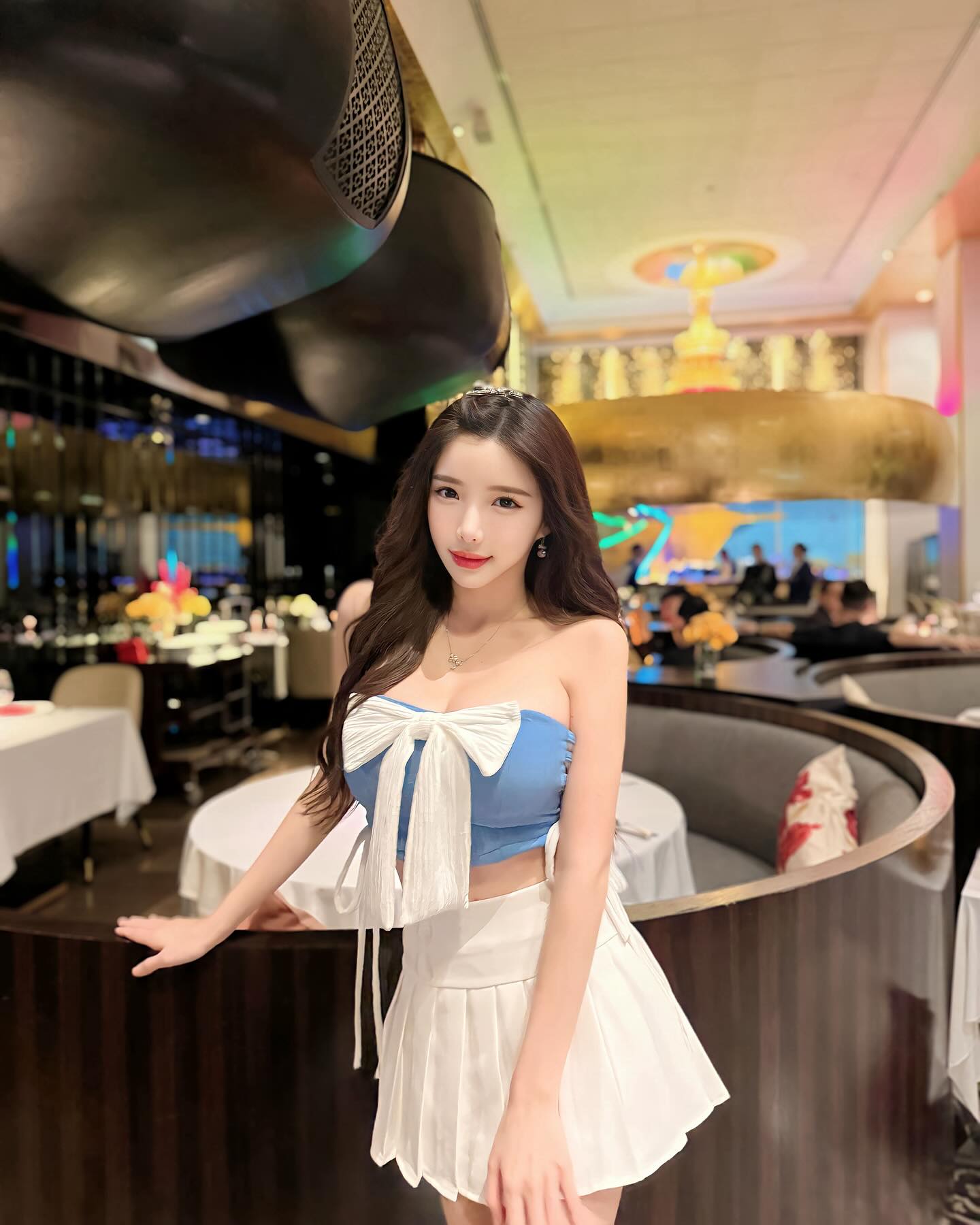 火辣DJ「藍星蕾」撩人姿勢挑逗勾引 美乳誘惑難以抗拒-第1章-图片5