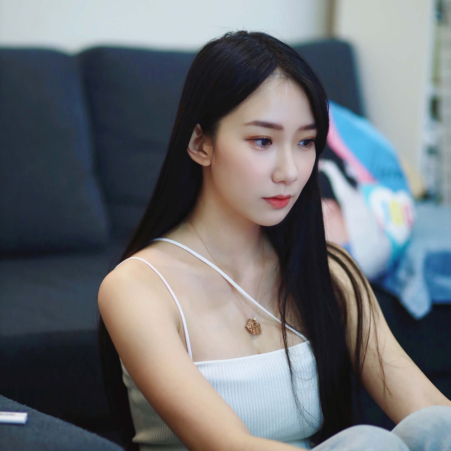 大眼甜心「檸檬」性感深溝好身材正翻.....好熱好養眼-第1章-图片6