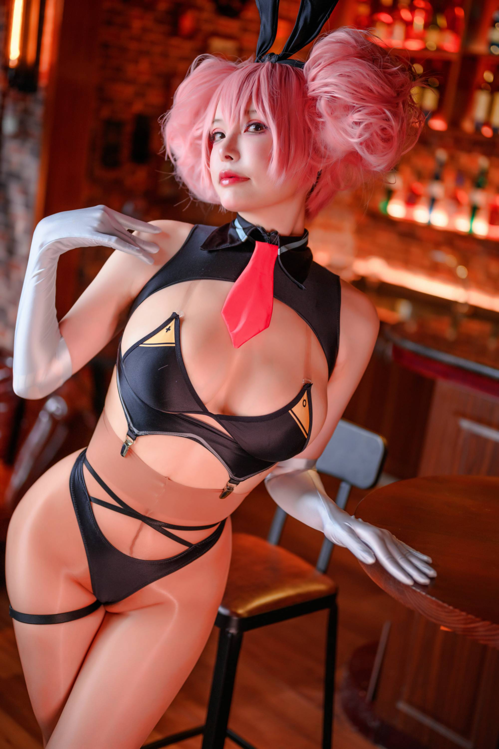 【網路收集系列】福利姬 秋和柯基《 BUNNY兔女郎 》VIP福利帖全【43P】-第1章-图片16