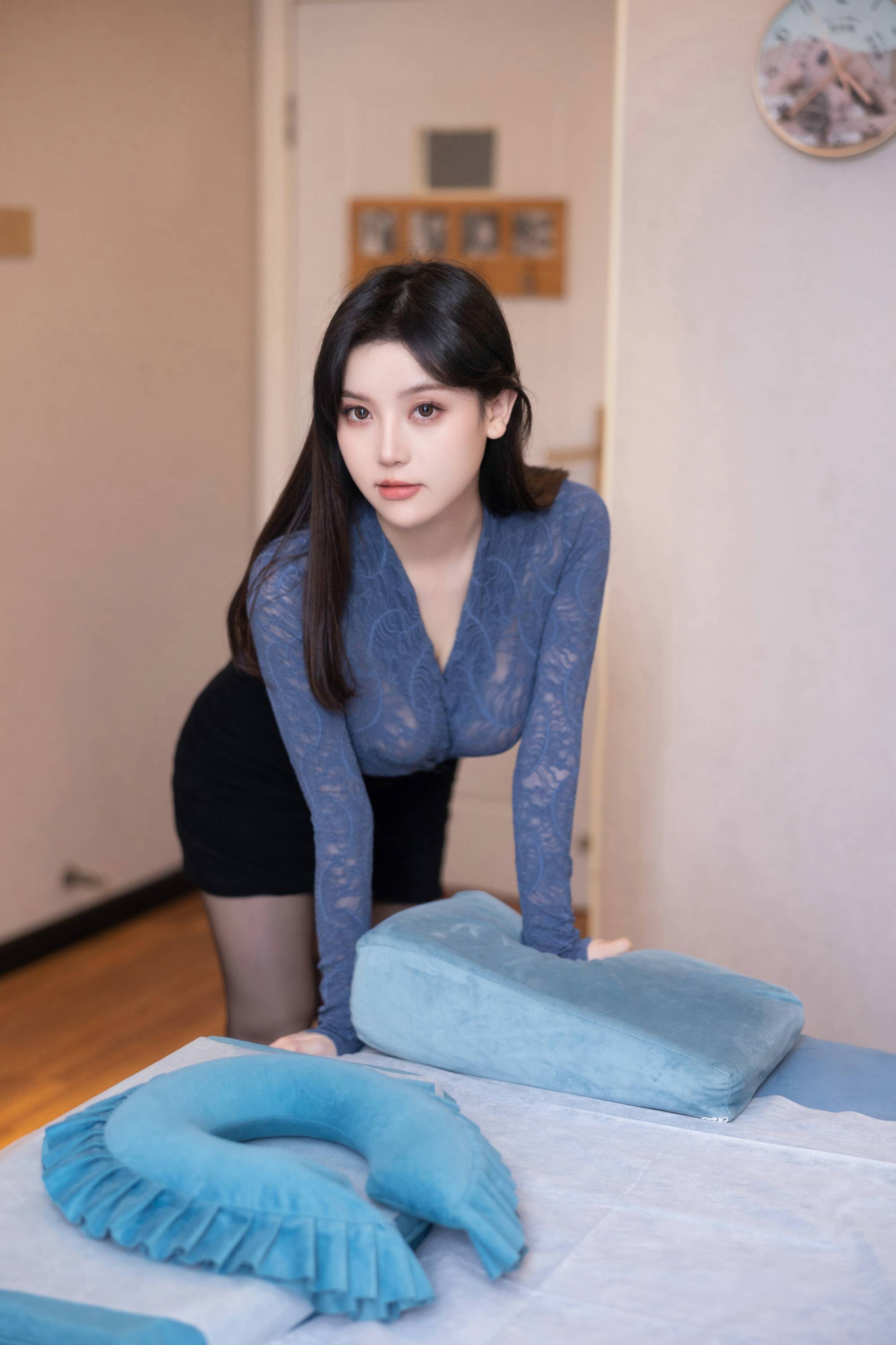 【秀人番外收集系列】美模 豆瓣醬 全身抹油勒【88P】-第1章-图片6
